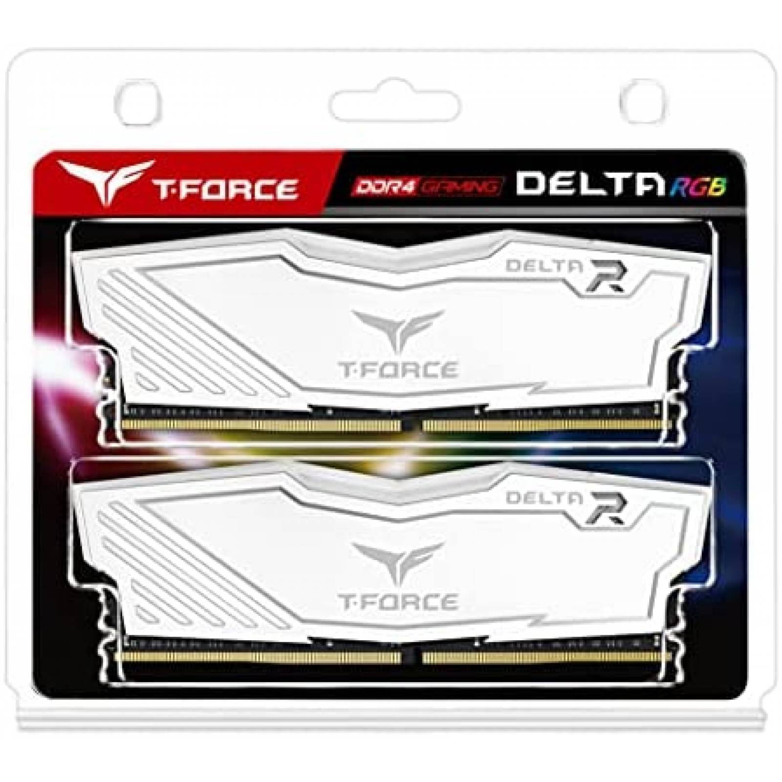 Memoria RAM TEAMGROUP T-Force Delta RGB 64GB(2x32GB) 3200MHz