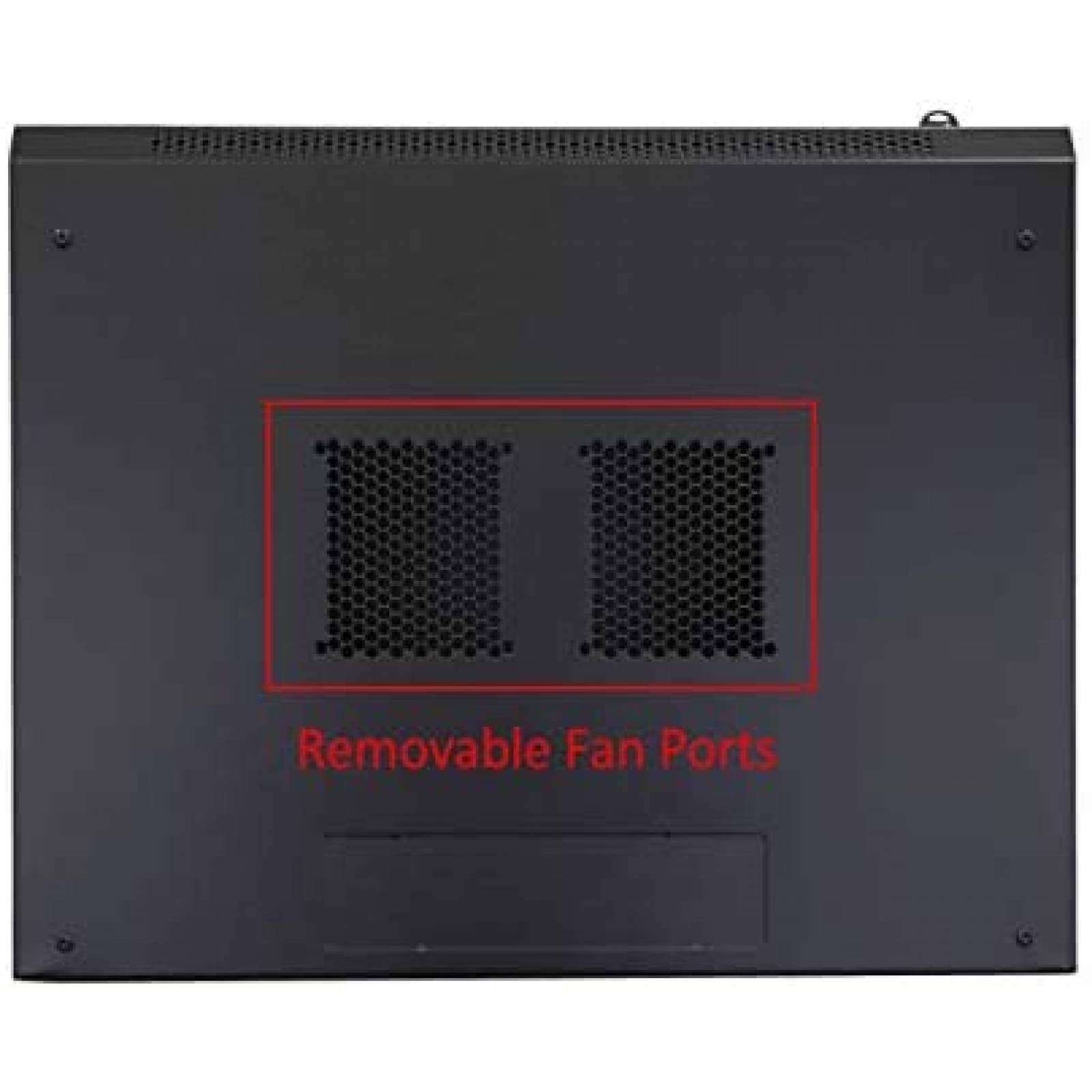 Gabinete de servidor de red AEONS 9U de montaje en pared 19"