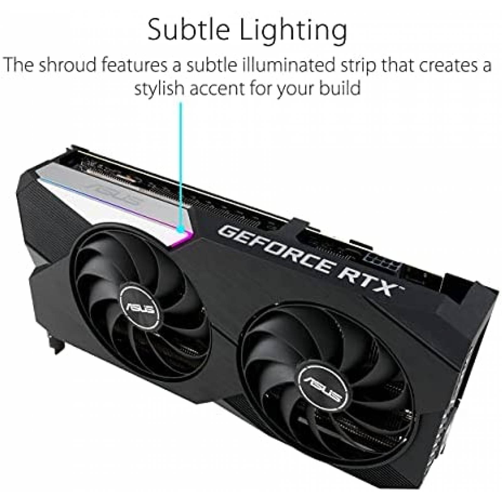 Tarjeta Grafica ASUS Dual NVIDIA GeForce RTX 3060 8GB GDDR6