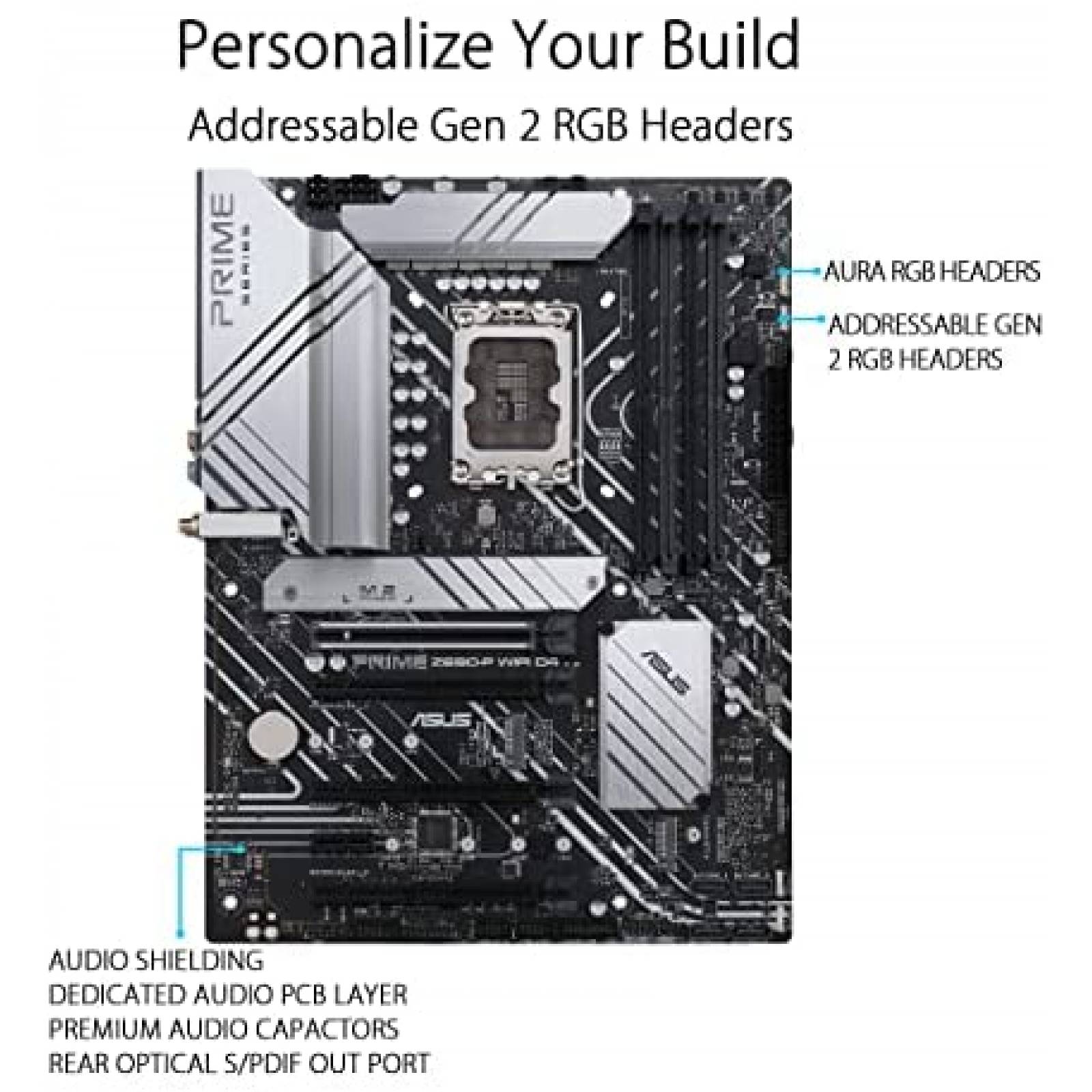 Tarjeta madre ASUS Prime Z690-P WiFi D4 LGA1700 DDR4