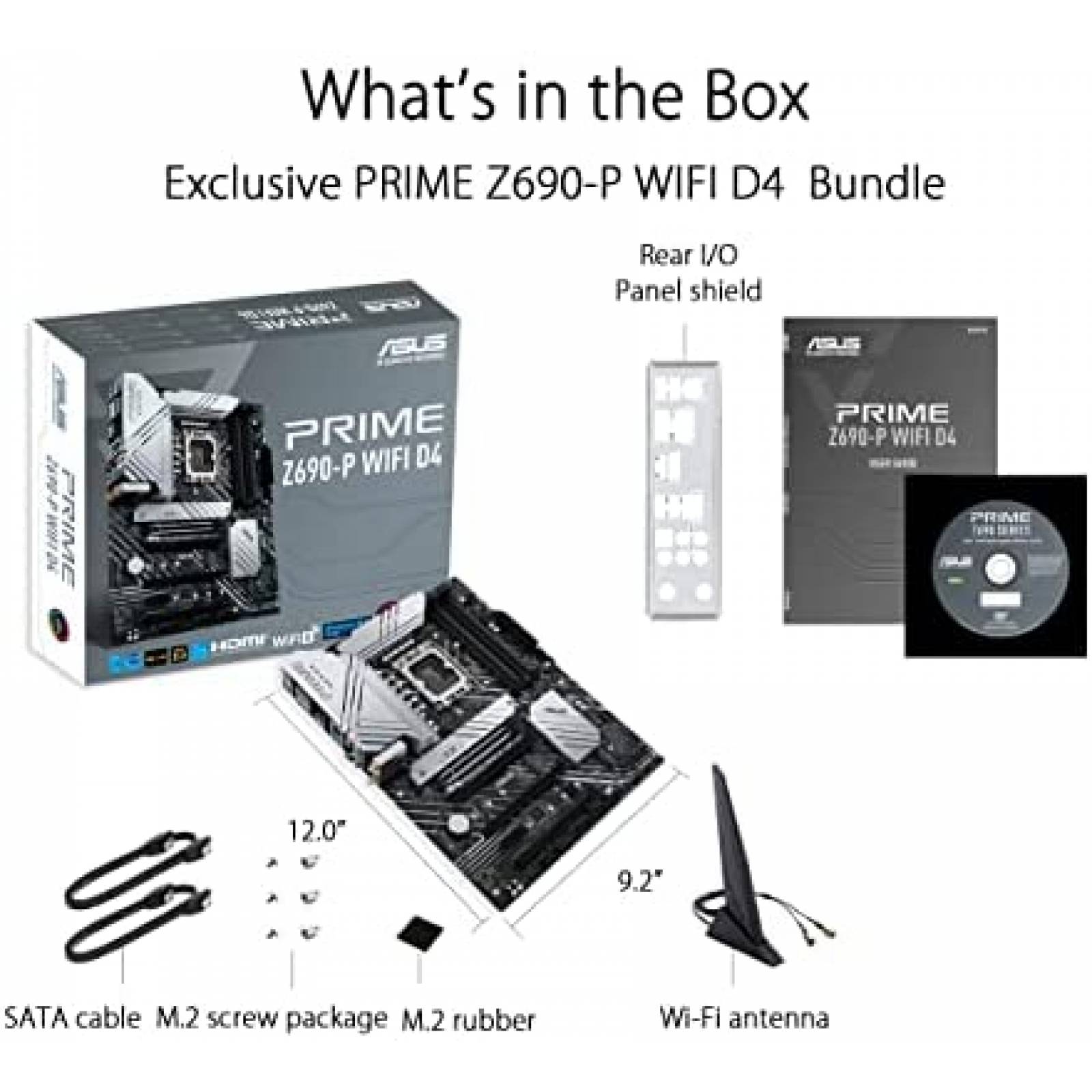 Tarjeta madre ASUS Prime Z690-P WiFi D4 LGA1700 DDR4