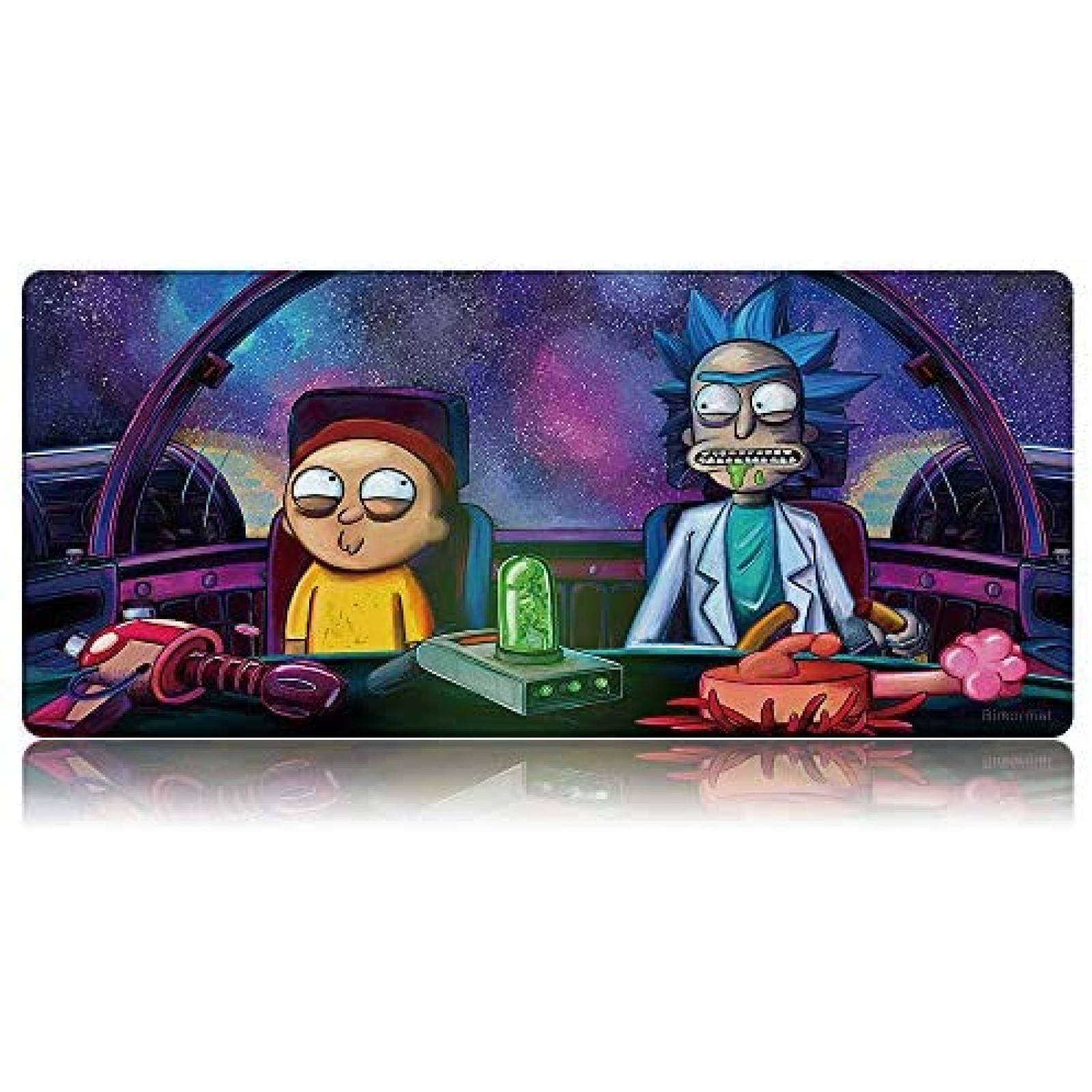 Alfombrilla De Mouse Bimormat XXL Diseo Rick Y Morty -Azul