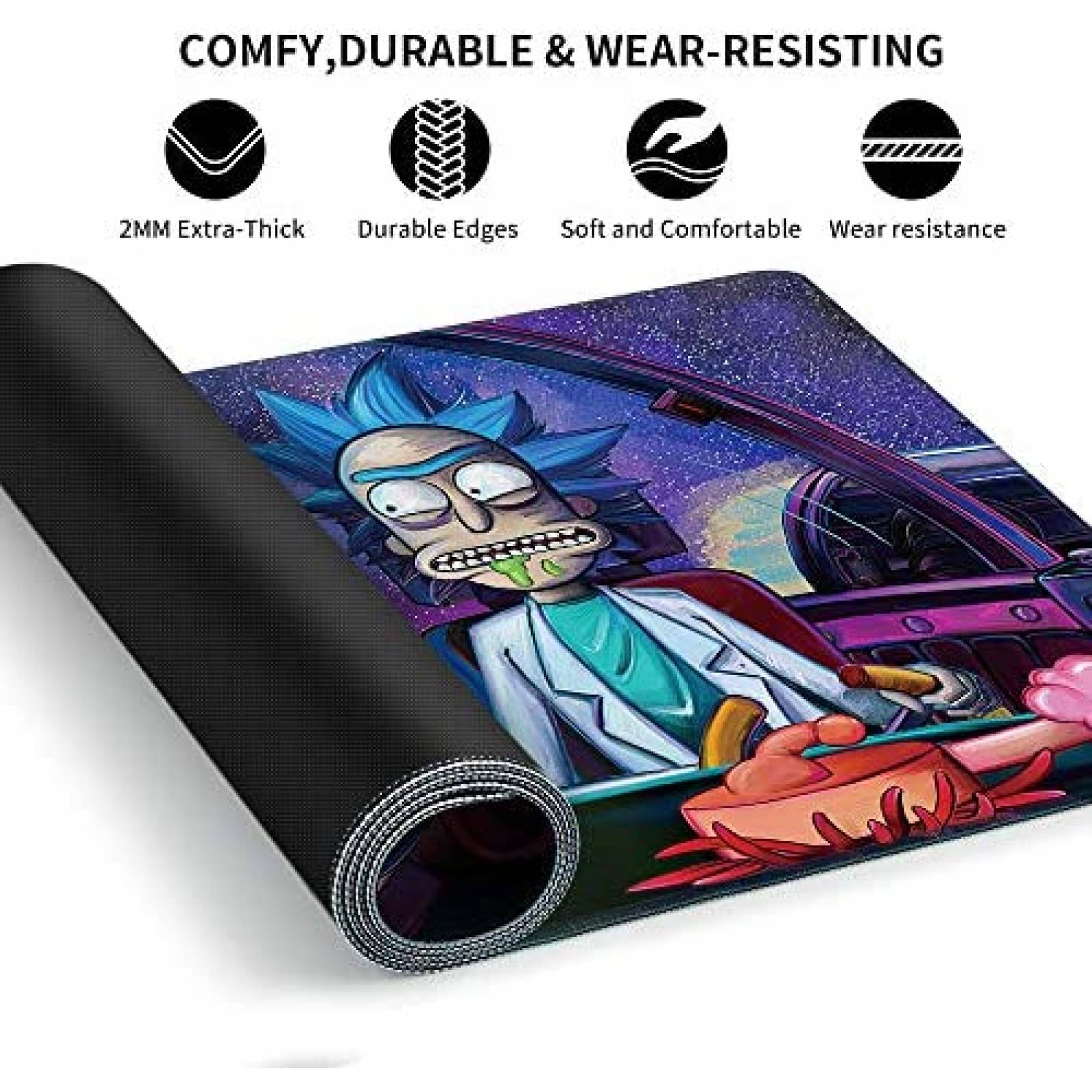 Alfombrilla De Mouse Bimormat XXL Diseo Rick Y Morty -Azul