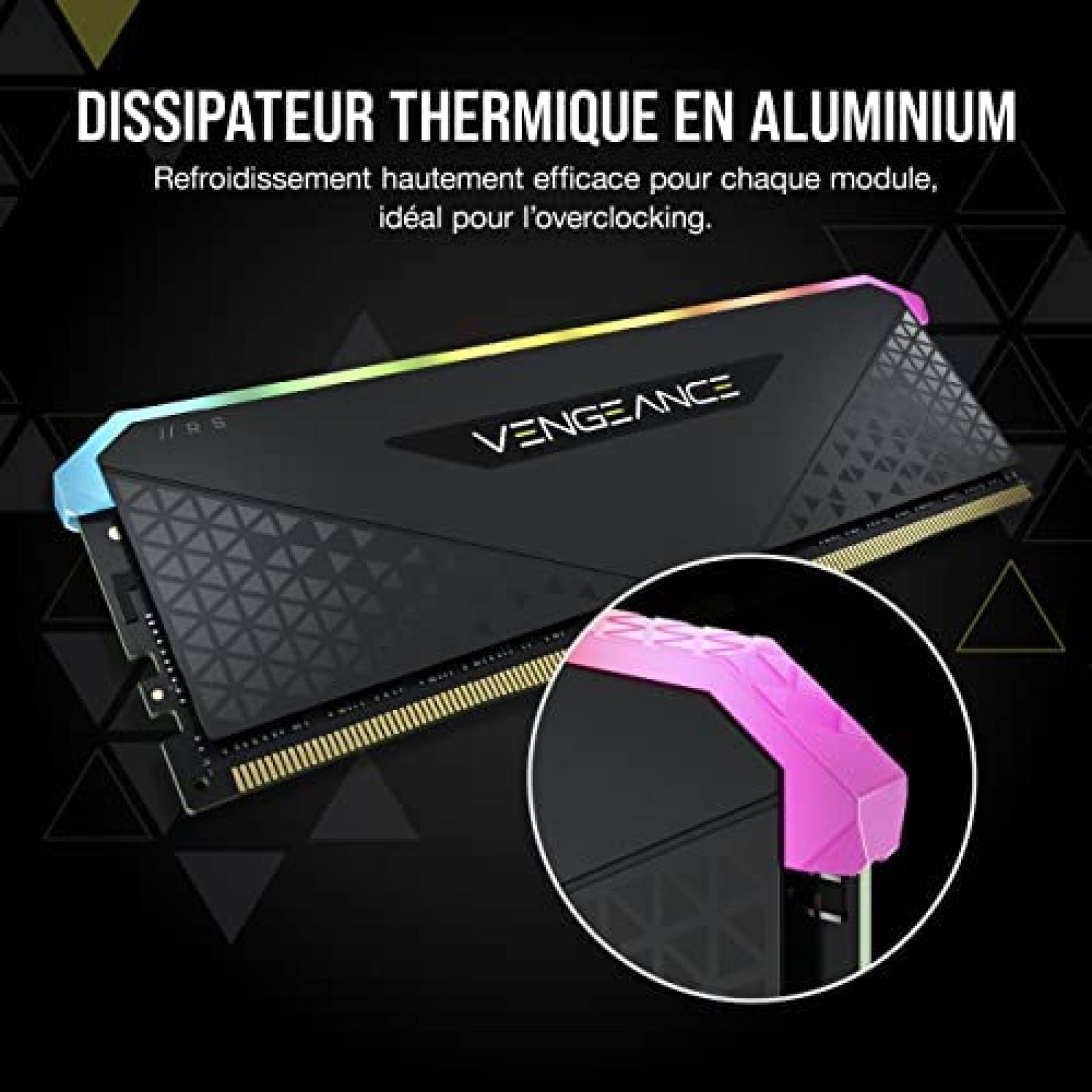 Memoria Corsair Vengeance RGB RS 16 GB (2x8 GB) DDR4 3600