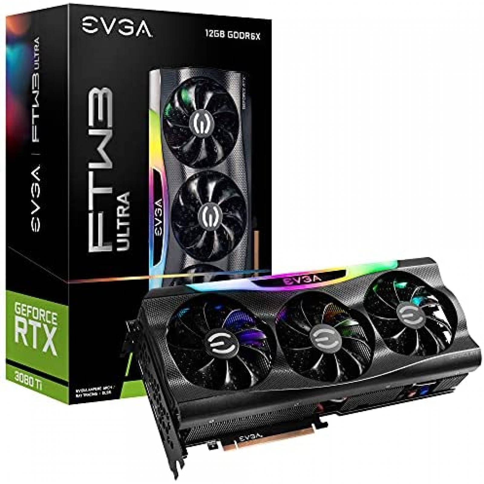 Tarjeta Grafica EVGA FTW3 Ultra GeForce RTX 3080 12GB GDDR6X