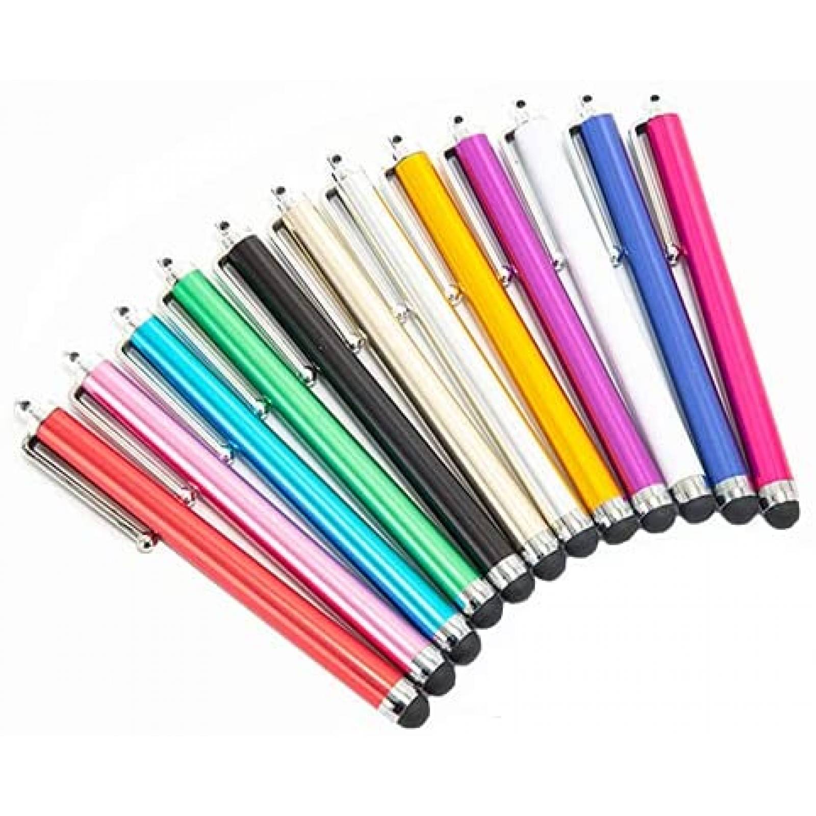 Pluma Stylus FYACCD para Tablet Universal 12 Pzs -12 Colores