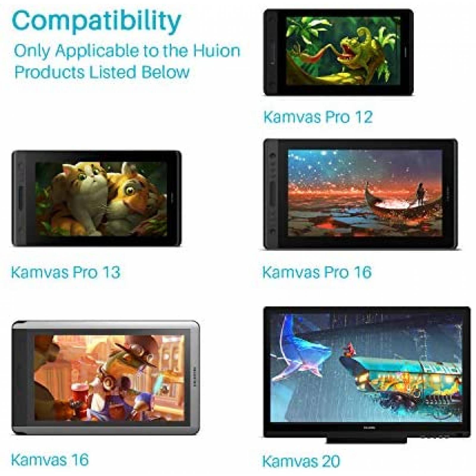 Pluma Huion PW507 Sin bateria para Tableta Dibujo Kamvas