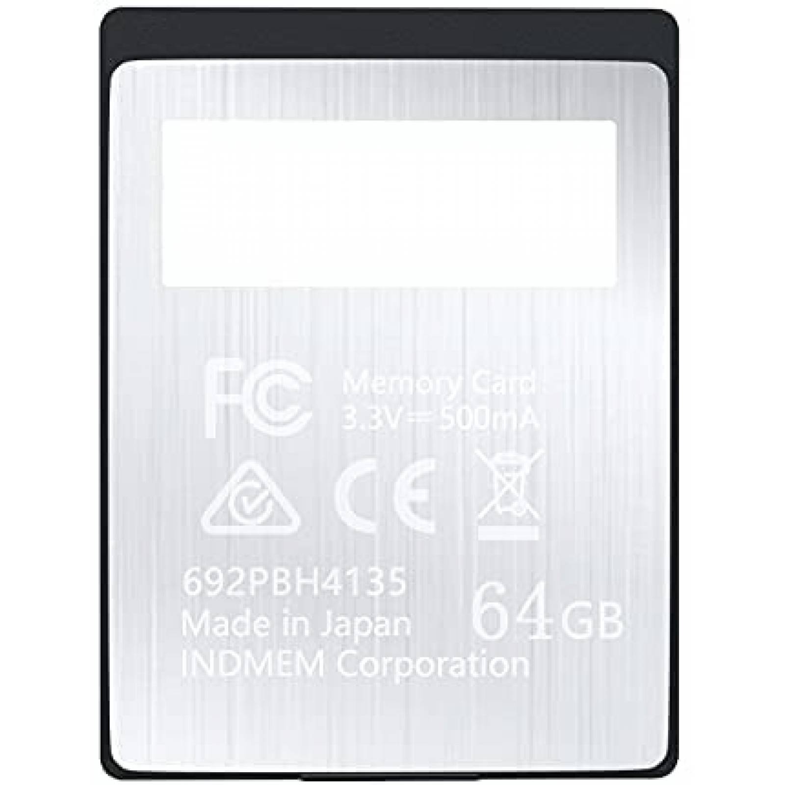 Tarjeta de Memoria INDMEN XQD Alta Velocidad 440MB 64GB