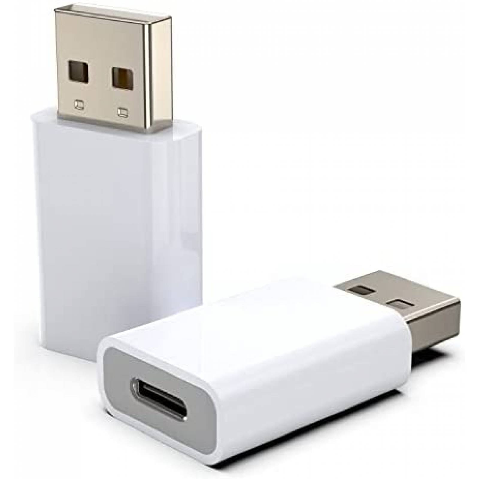 Adaptador MOSWAG USB C hembra a USB A macho -Blanco