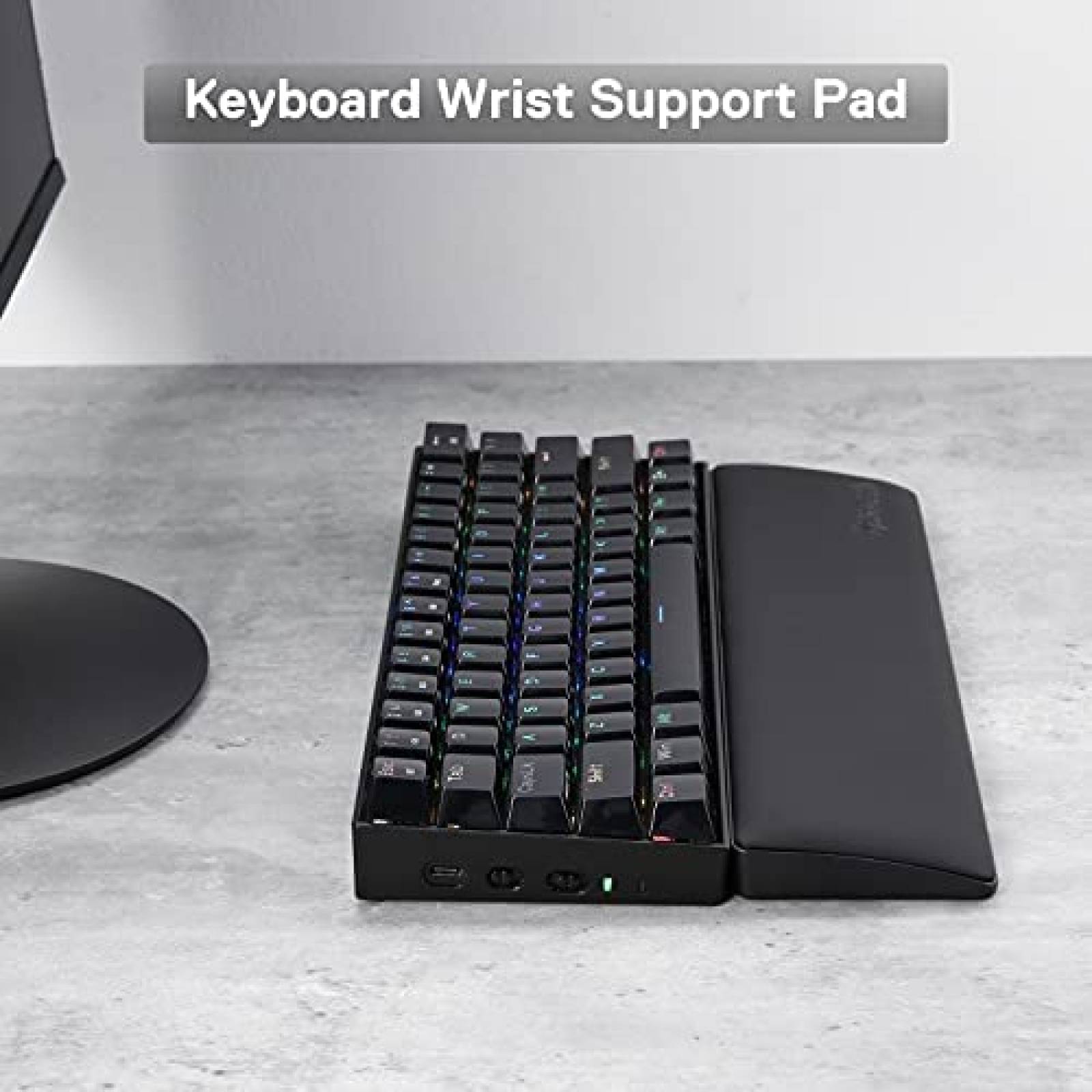 Almohadilla de Teclado Redragon P035 11.38''x2.87'' -Negro
