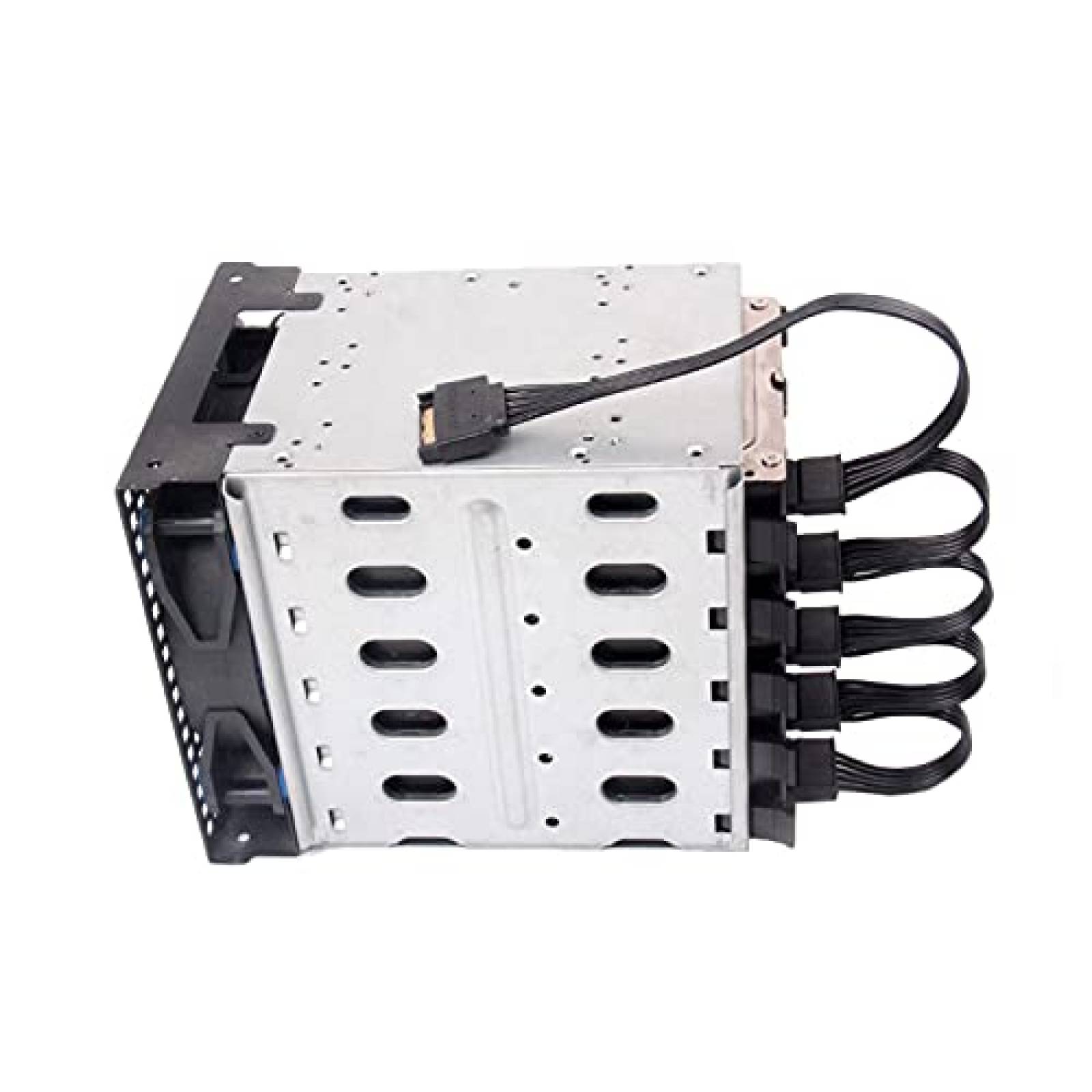 Cable RGEEK Divisor SATA 15 Pines a 5 SATA 24'' -Negro