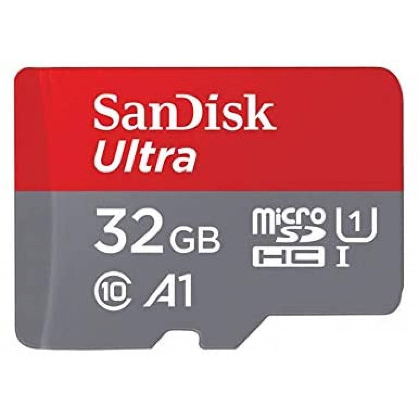 Tarjeta MicroSD SanDisk Ultra 32GB y lector de tarjetas