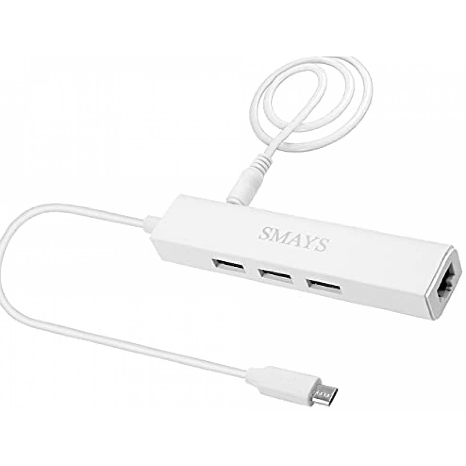 Adaptador ethernet para Roku Express Smays 480 mbps -Blanco