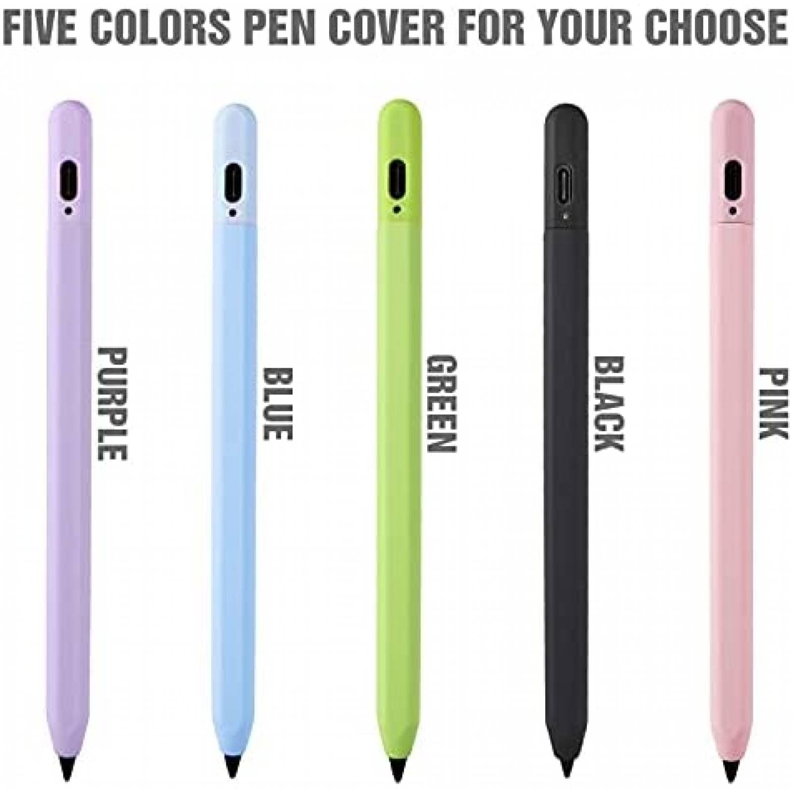 Funda YARENKA Antideslizante De Silicon Para Stylus Pen-Rosa