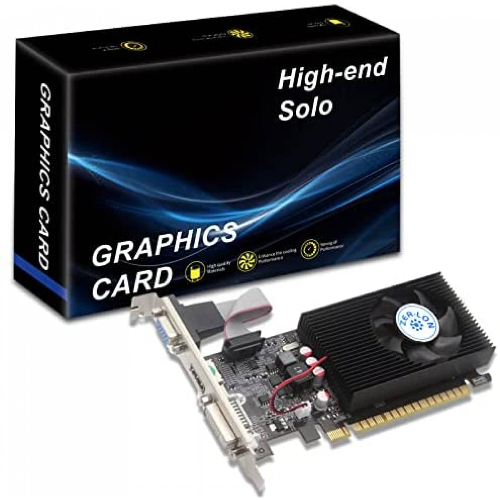 Tarjeta Grafica ZER-LON AMD Radeon RX 560 4GB 128-Bit GDDR5