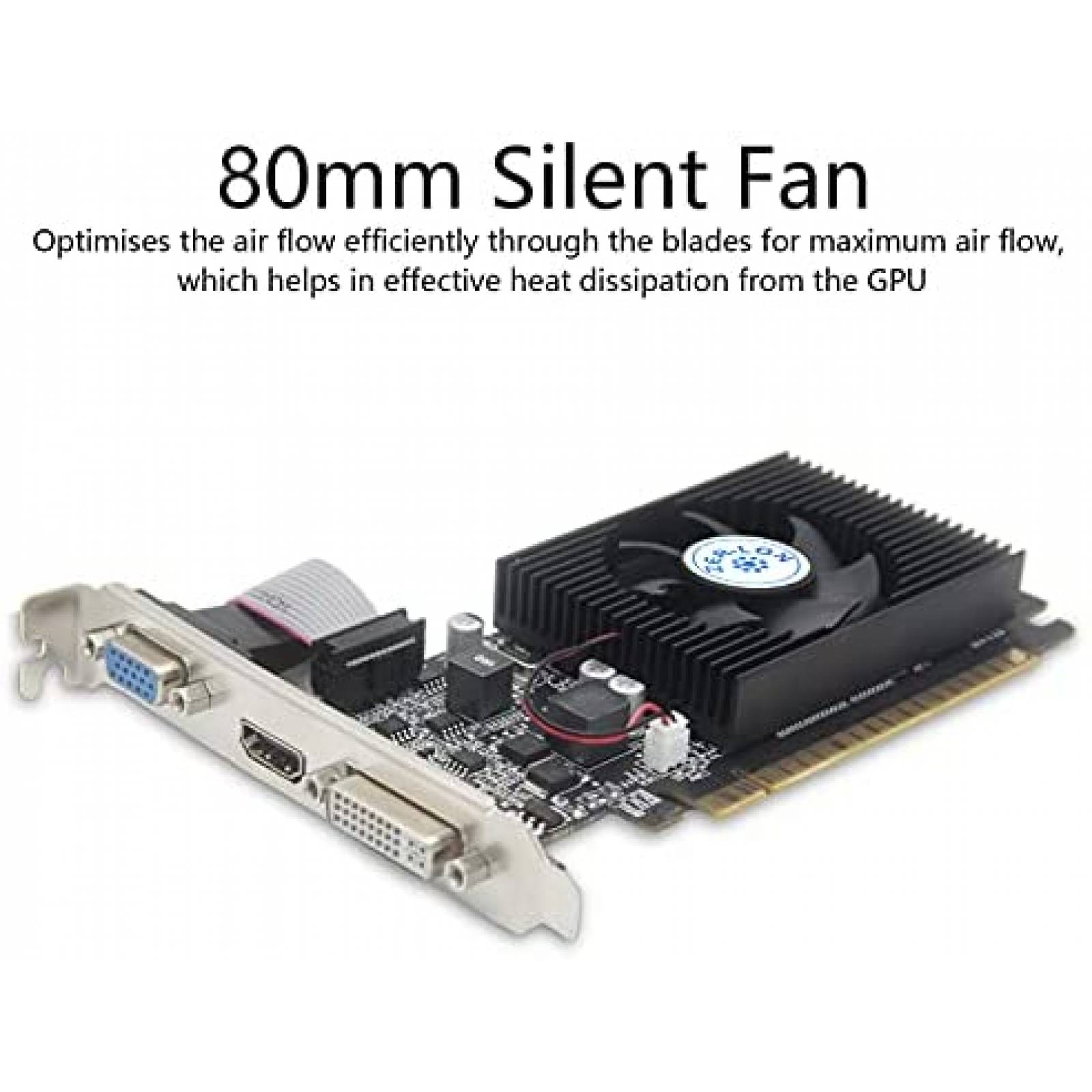 Tarjeta Grafica ZER-LON AMD Radeon RX 560 4GB 128-Bit GDDR5