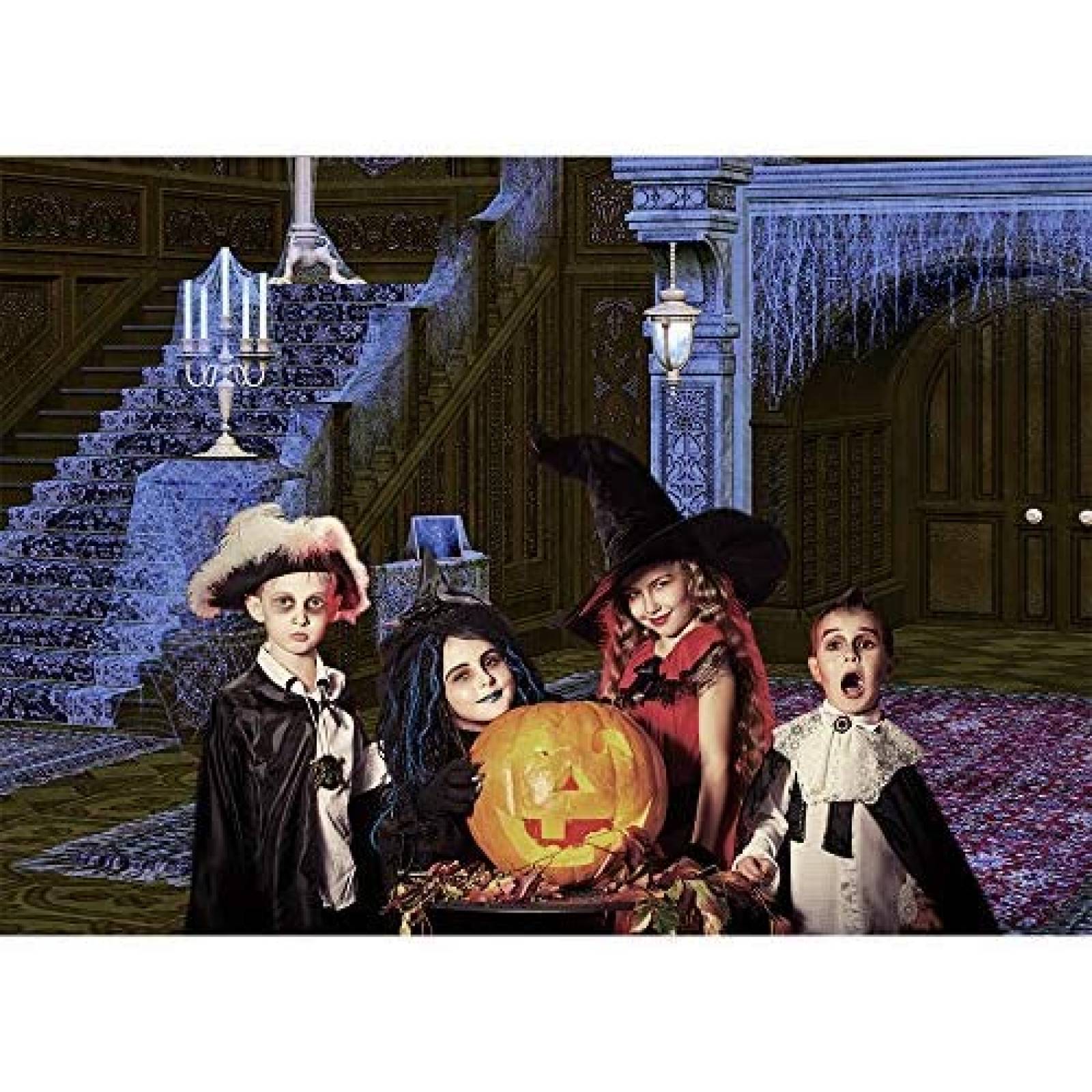 Fondo Fotografico Allenjoy Casa Embrujada Halloween Estudio