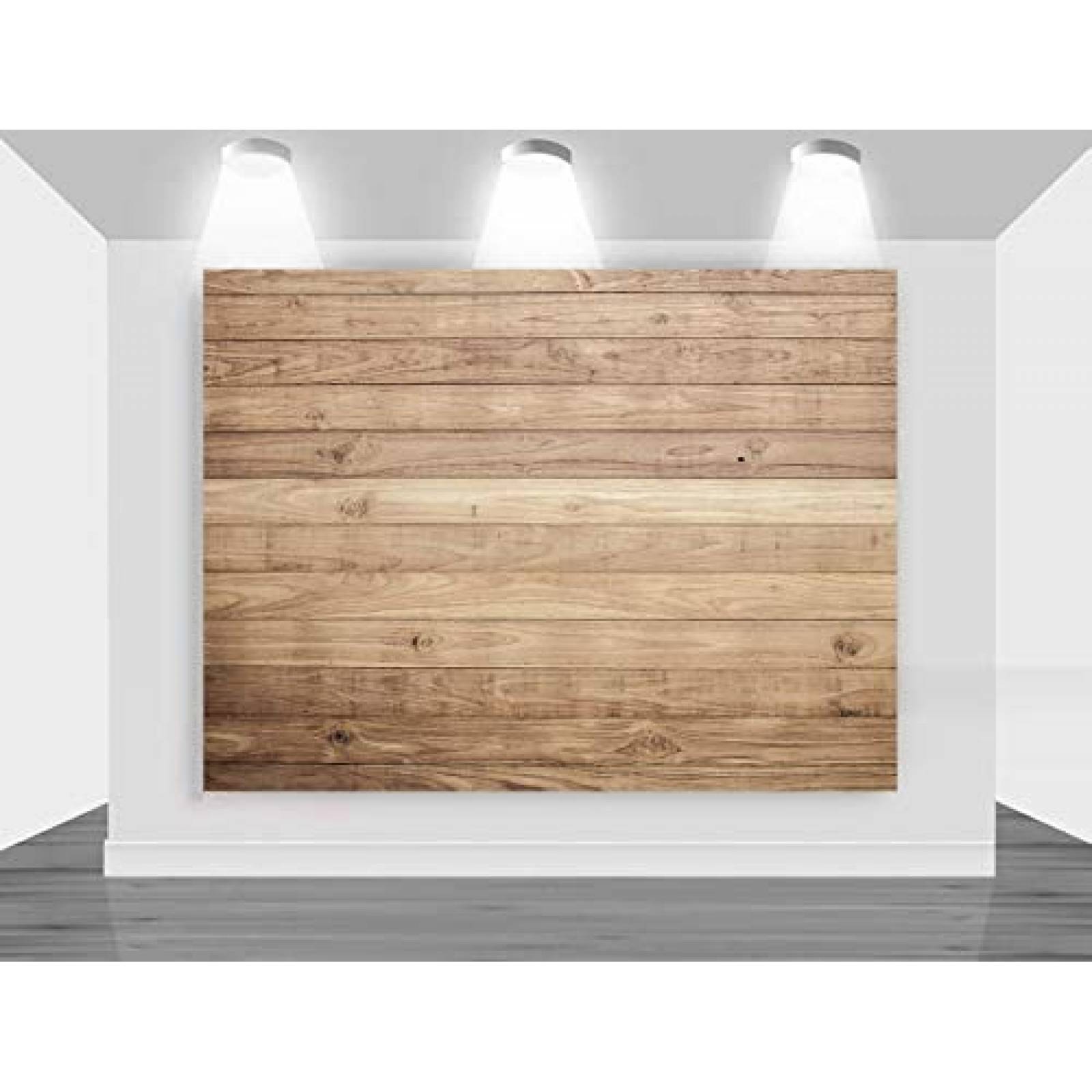 Fondo de Pantalla BINQOO de 7 x 5 Pies -Madera Cafe