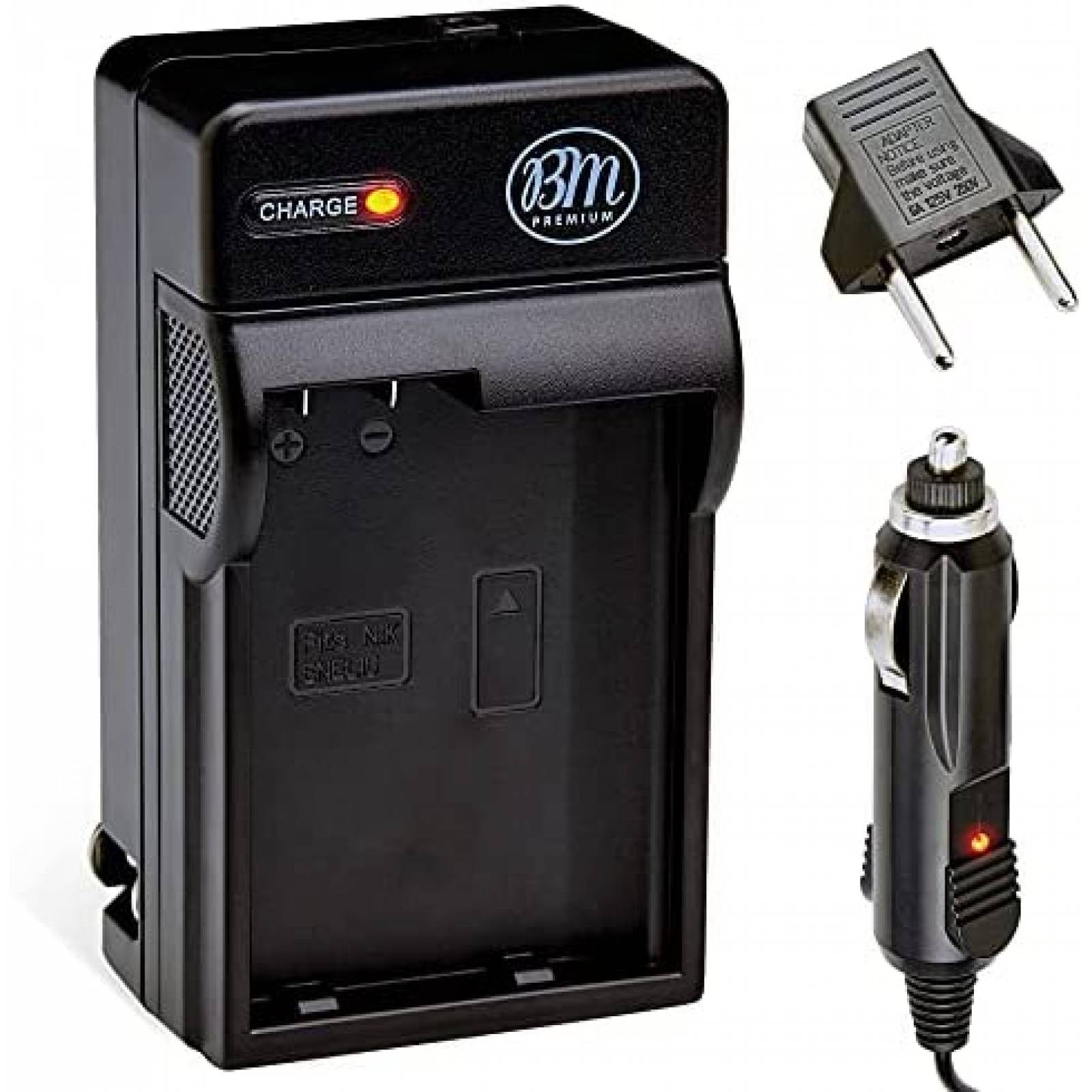 Cargador de Bateria BM Premium para Camara Nikon -Negro