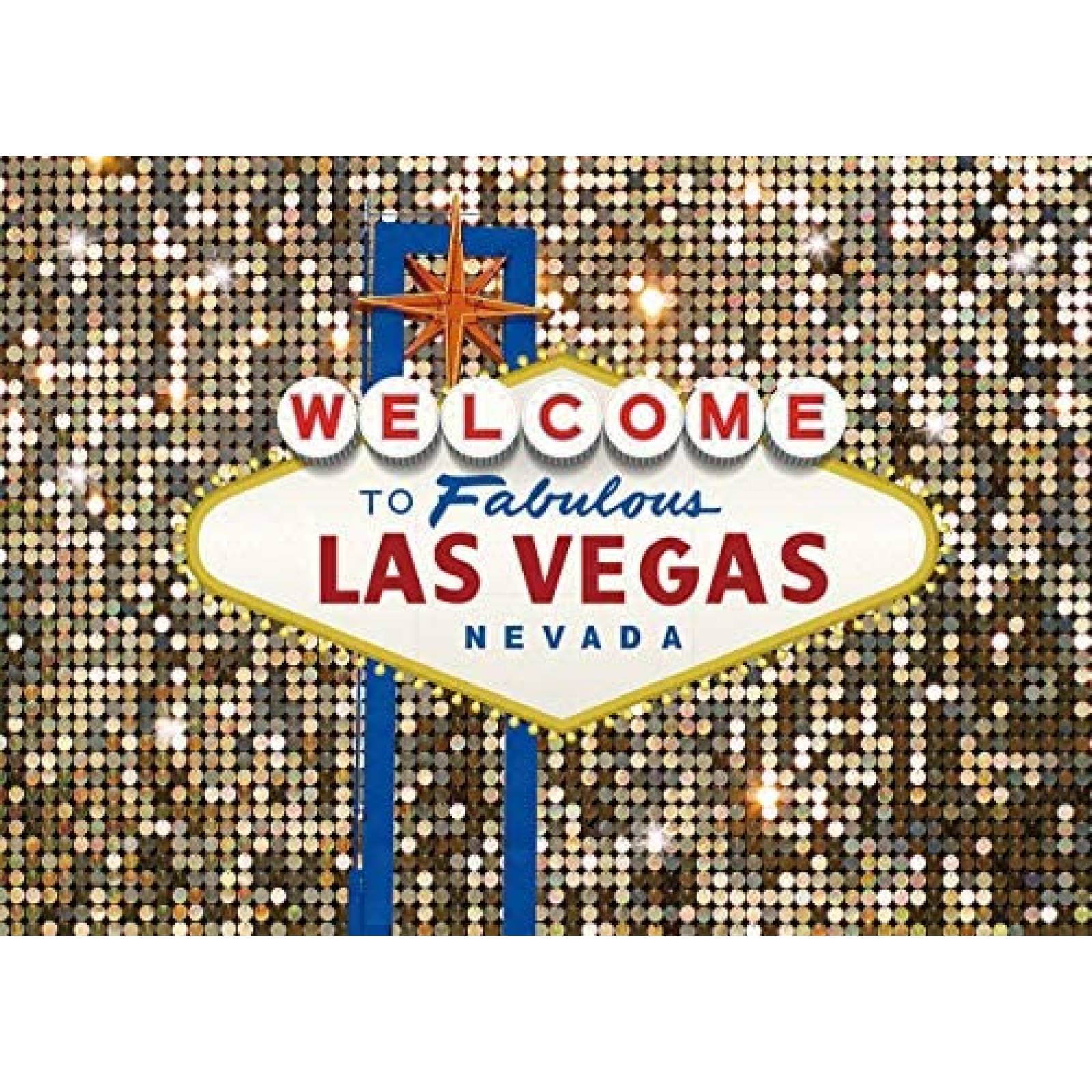 Fondo de Fotografia Cenven de 7x5 Pies -Casino Las Vegas