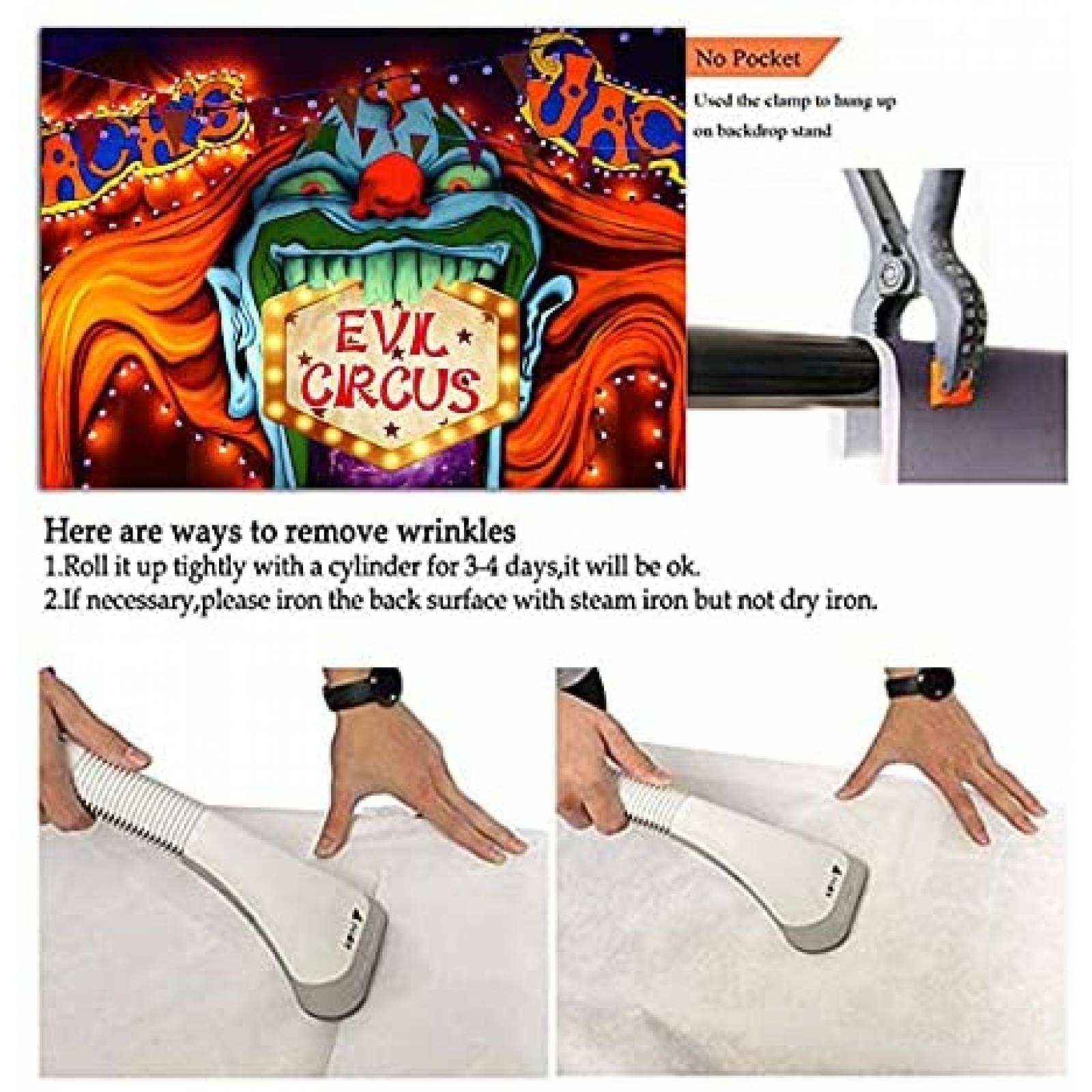 Fondo Fotografia Fanghui Halloween Decoracion Fiesta