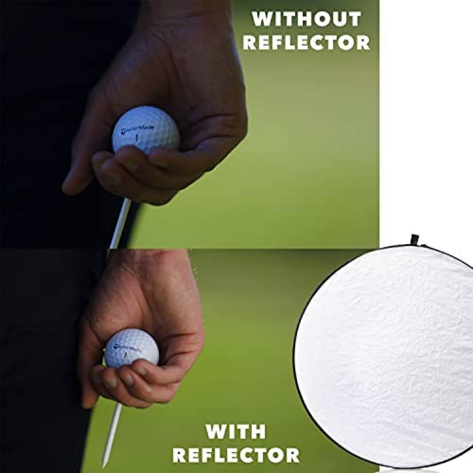 Reflector para Fotografia FTF GEAR 110cm 5-in-1 -Negro