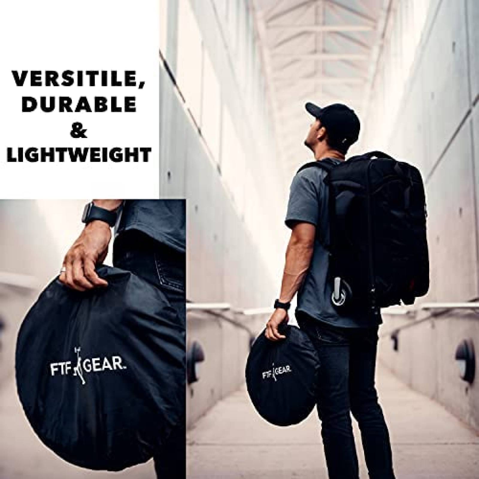 Reflector para Fotografia FTF GEAR 110cm 5-in-1 -Negro