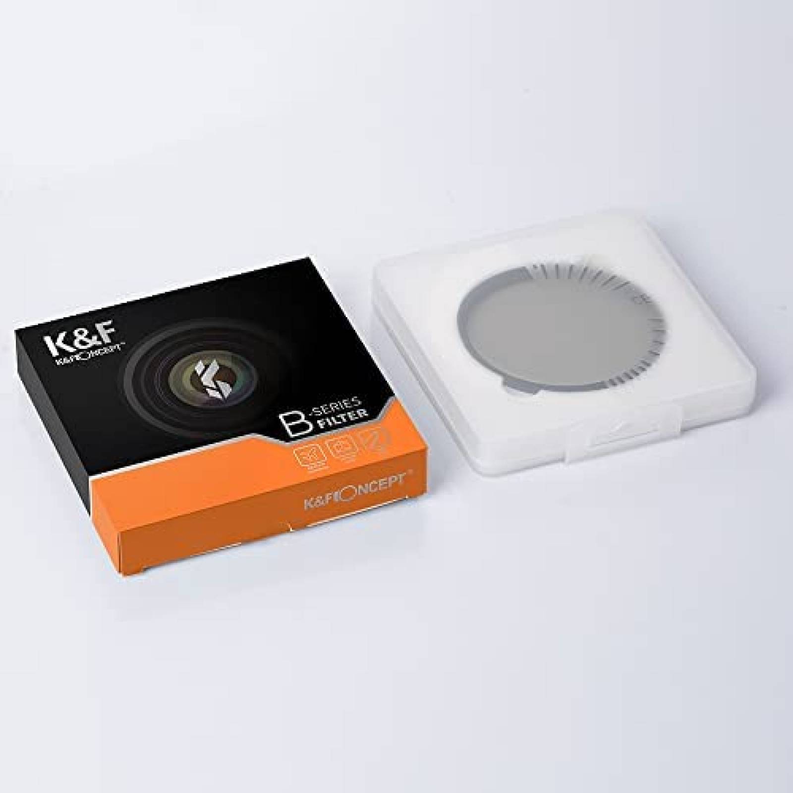 Filtro de Densidad Neutra K&F ND2-ND400 de 37mm -Negro