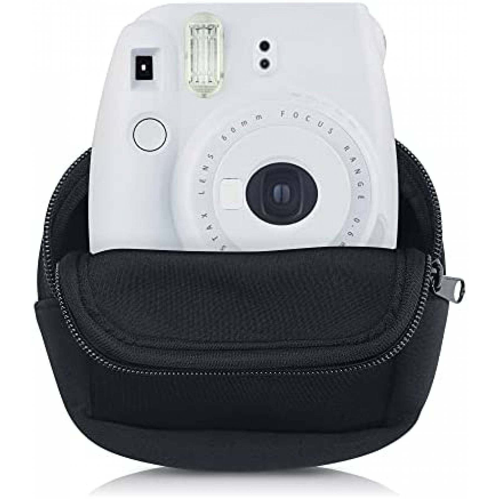 Funda Kwmobile para Camara Fujifilm Instax Mini 9 -Negro