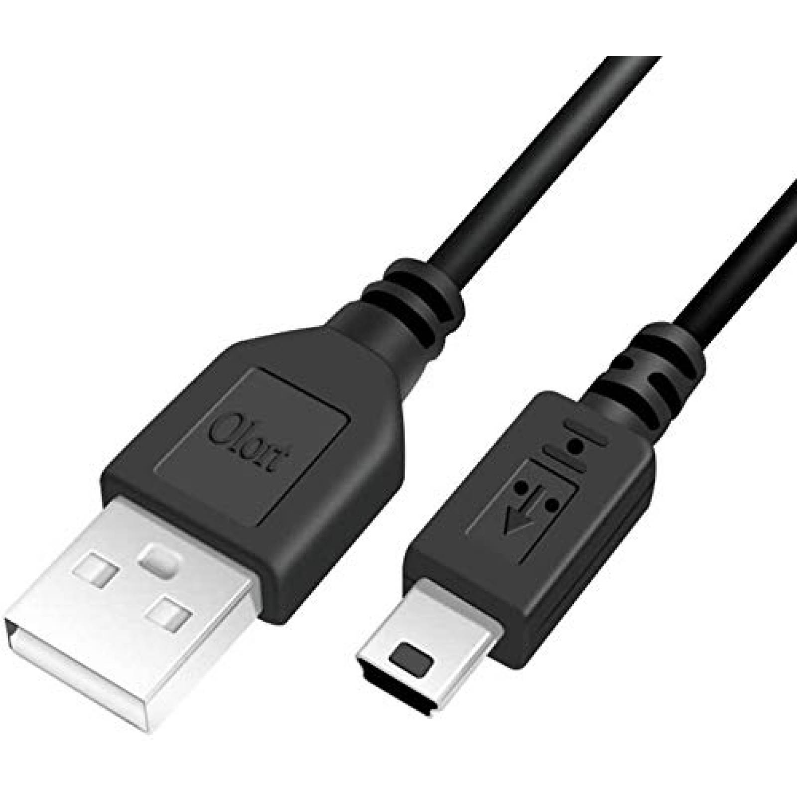 Cable Olort De Carga USB 9.8ft Para Camara Canon -Negro
