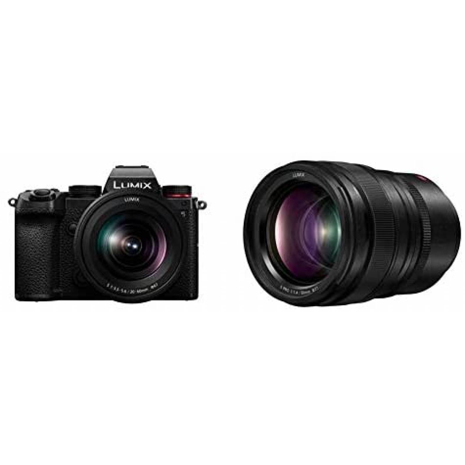 Camara Panasonic LUMIX S5 Con Lente 50mm F1.4 -Negro