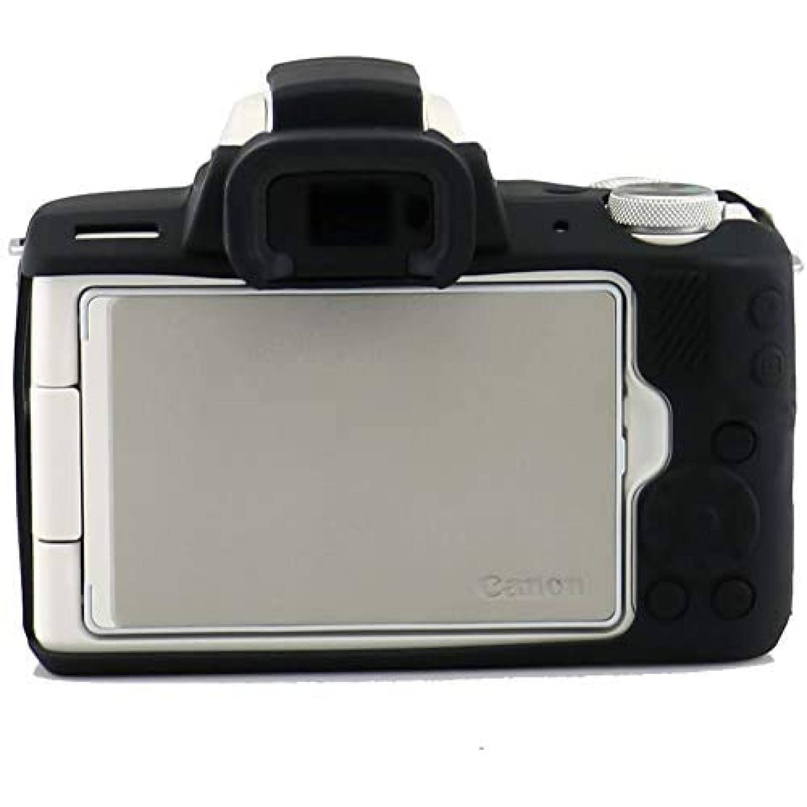 Funda de Silicon Pocoukate para Canon EOS M50 Mark II -Negro