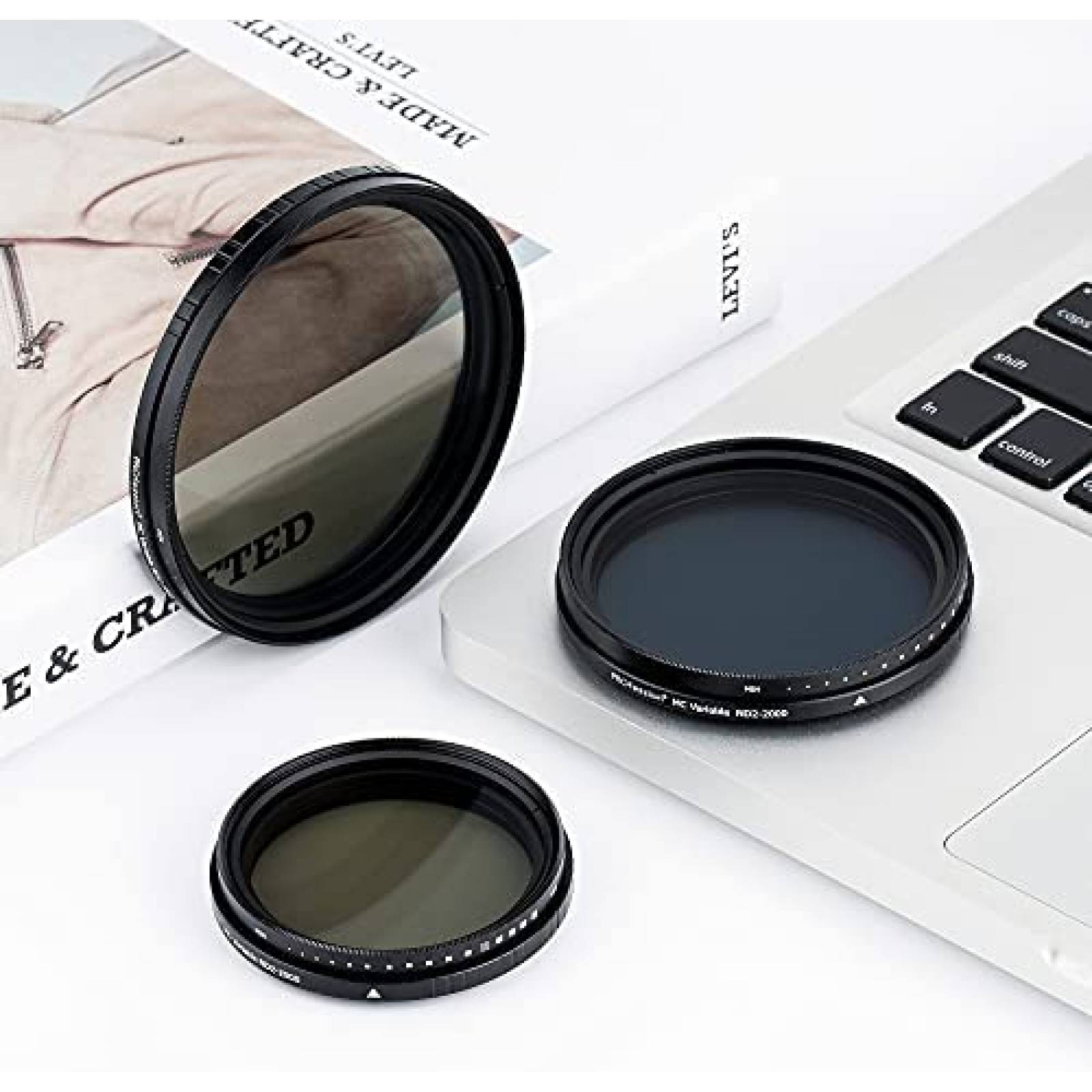 Filtro para canon EOS PROfezzion Variable ND 49MM -Negro