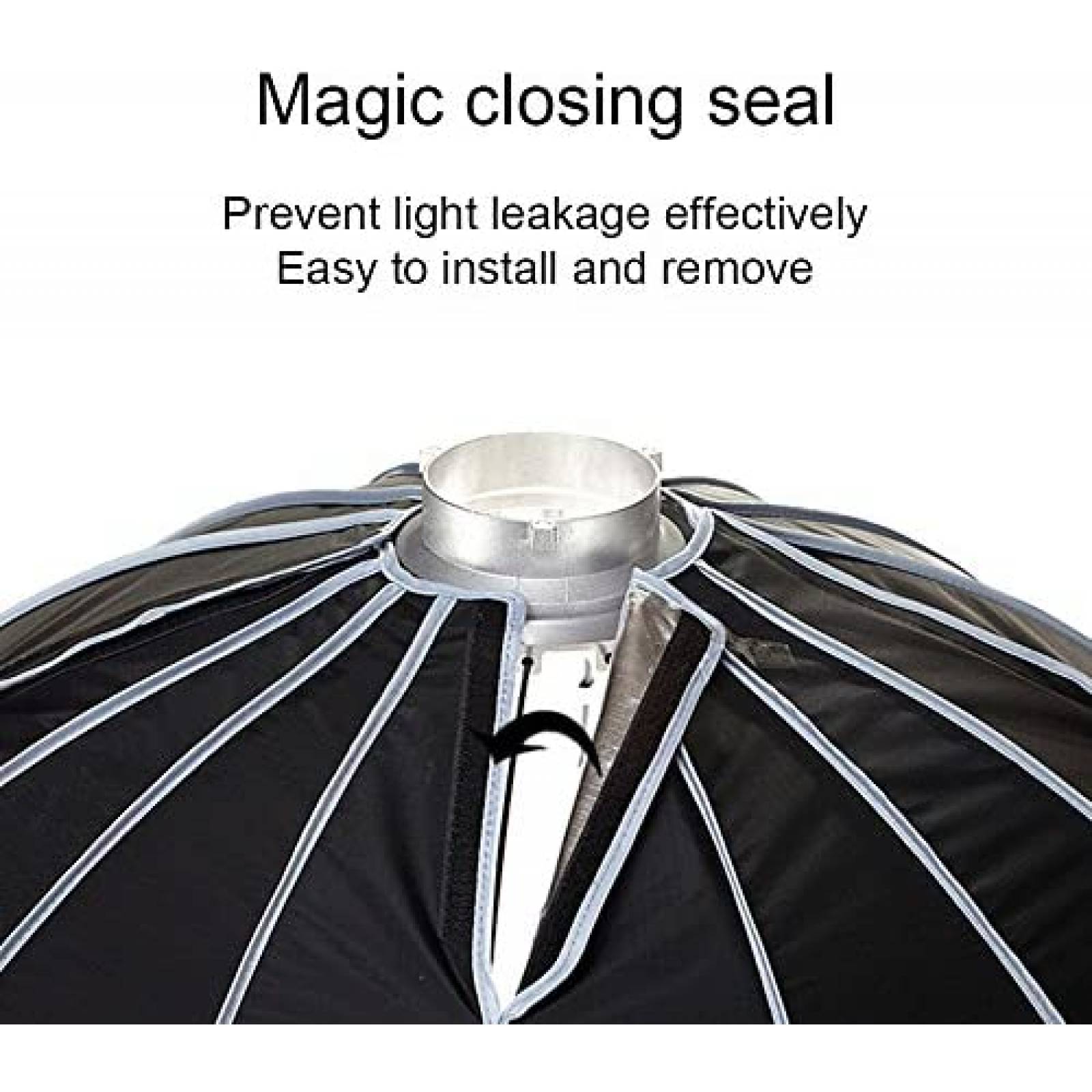 Softbox Selens 48 inch+Bowen Mount Hexagonal parabolico