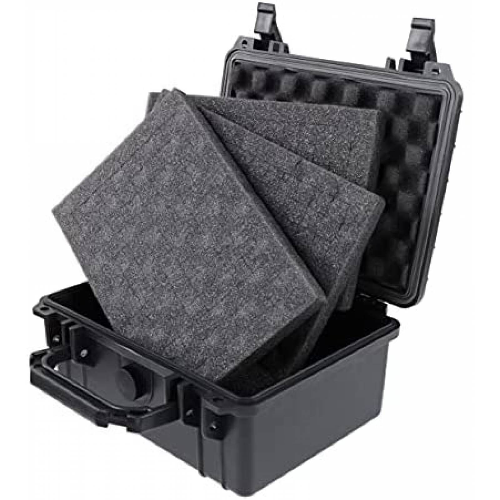 Estuche Rigido Tactical45 con Espuma para Camara -Negro