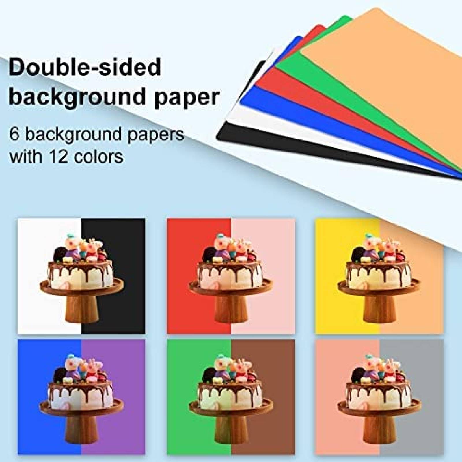 Caja de Luz Twopone De Estudio Fotografico 15.8'' -Negro