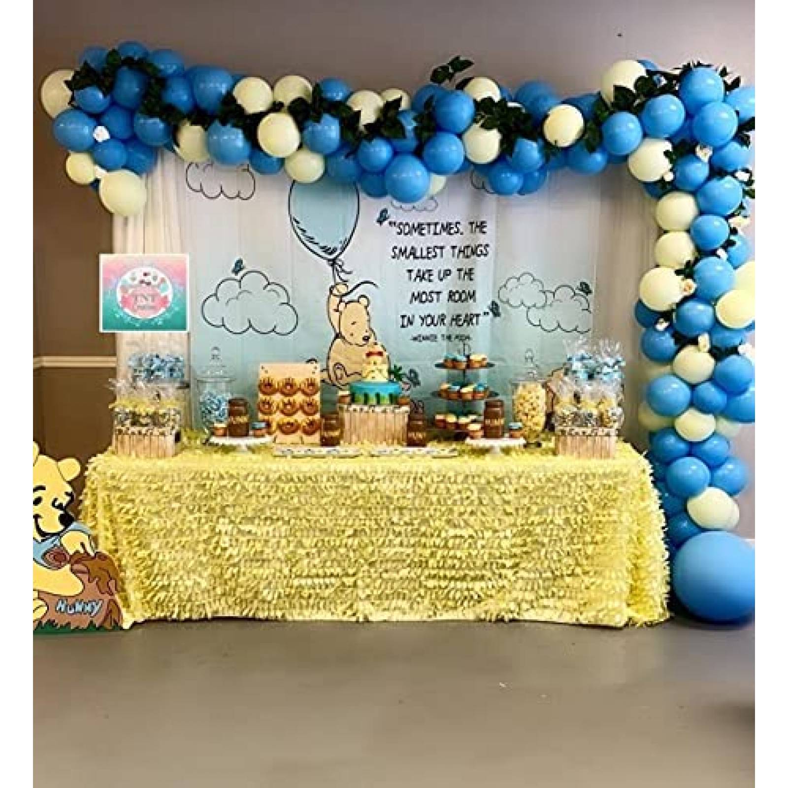 Fondo de Fotografia VV Backdrop de 7x5 Pies -Winnie Pooh