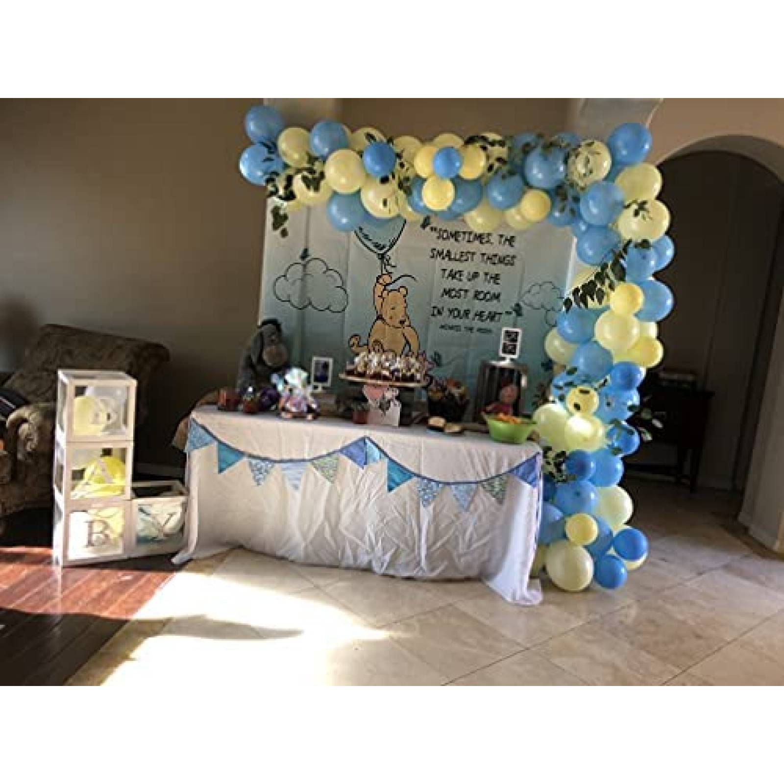 Fondo de Fotografia VV Backdrop de 7x5 Pies -Winnie Pooh
