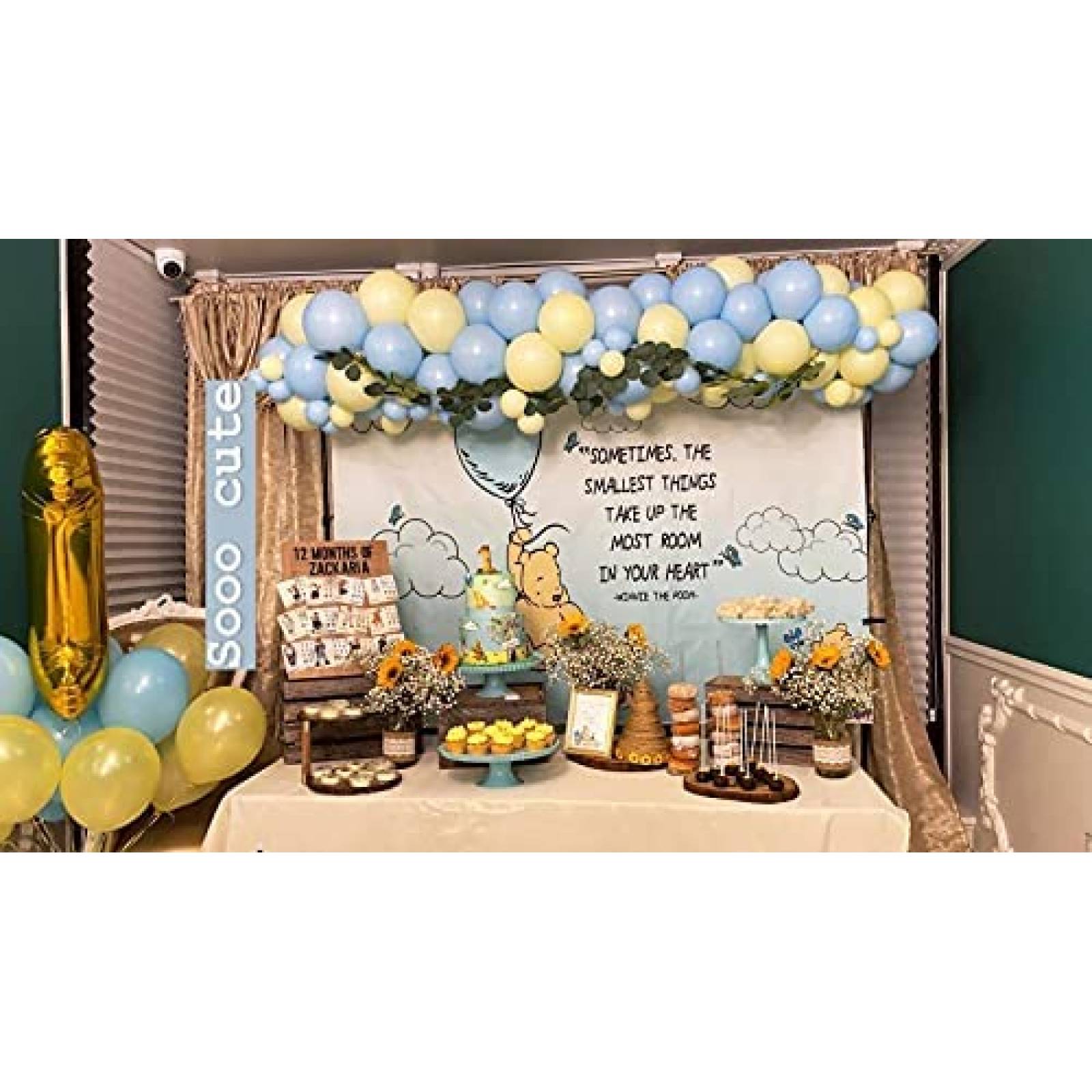 Fondo de Fotografia VV Backdrop de 7x5 Pies -Winnie Pooh