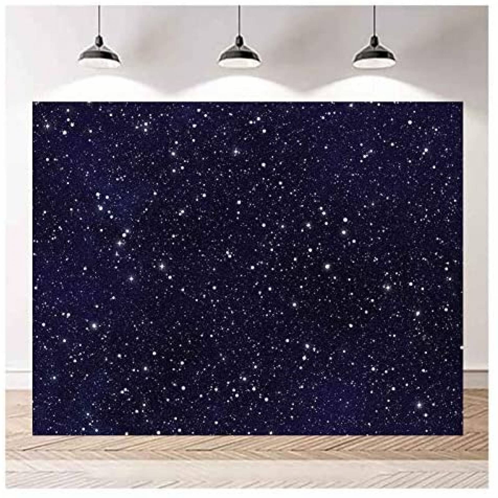 Fondo de Fotografia XLL de 7 x 5 Pies -Cielo Estrellado