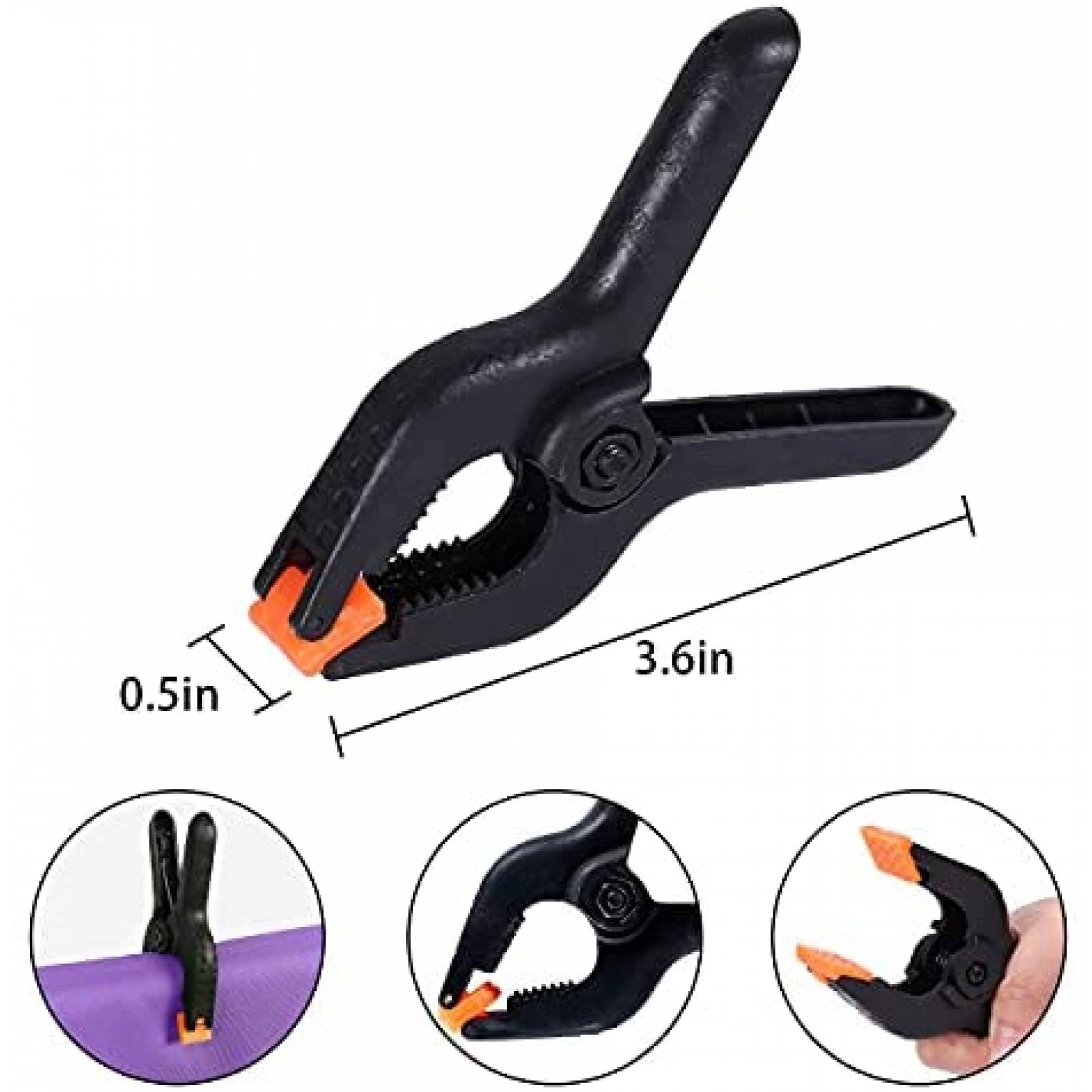 Telon Zdada Fondo Fotografico 5 x 8 ft + Clips -Morado