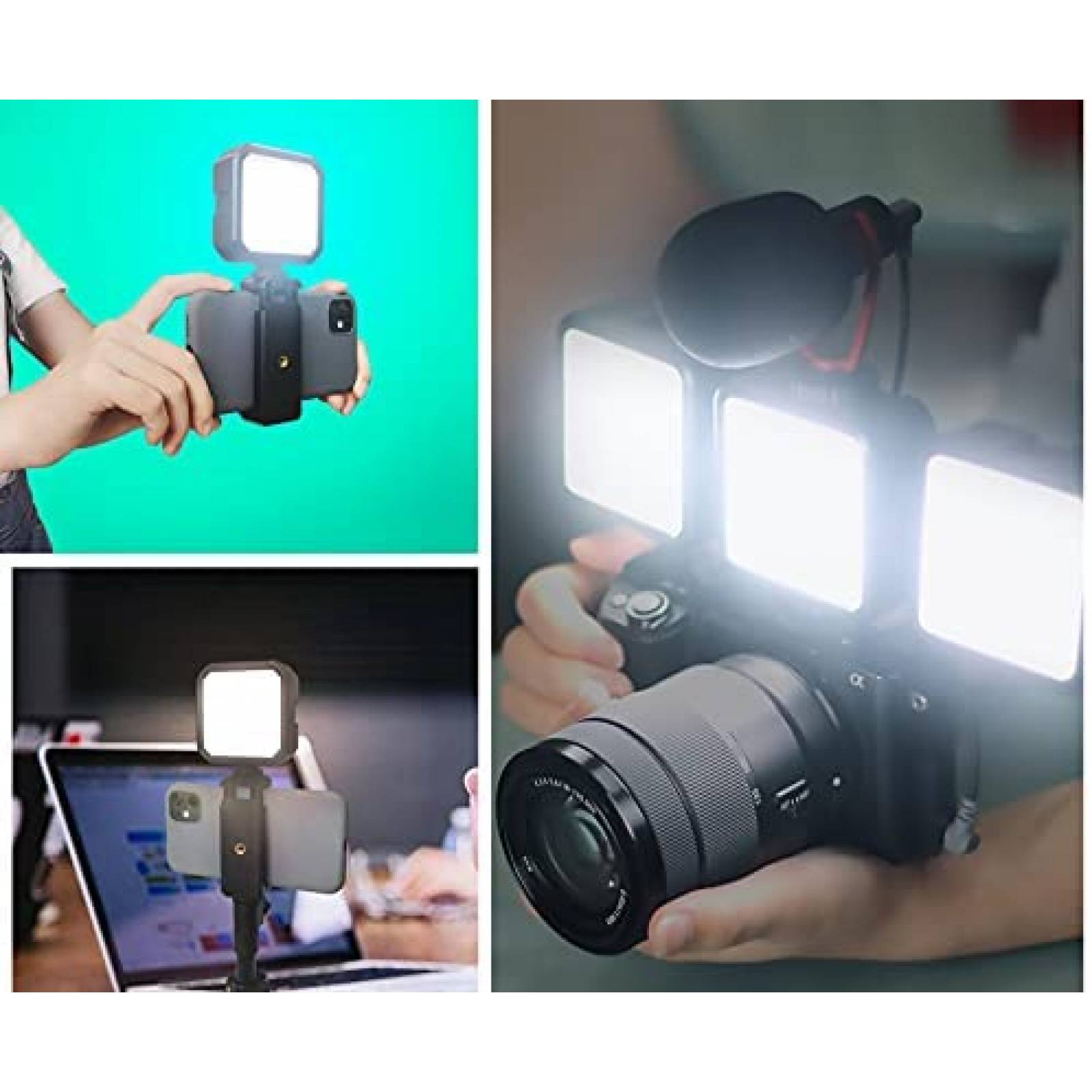 Microfono para Camara Adamantite con Accesorios -Negro