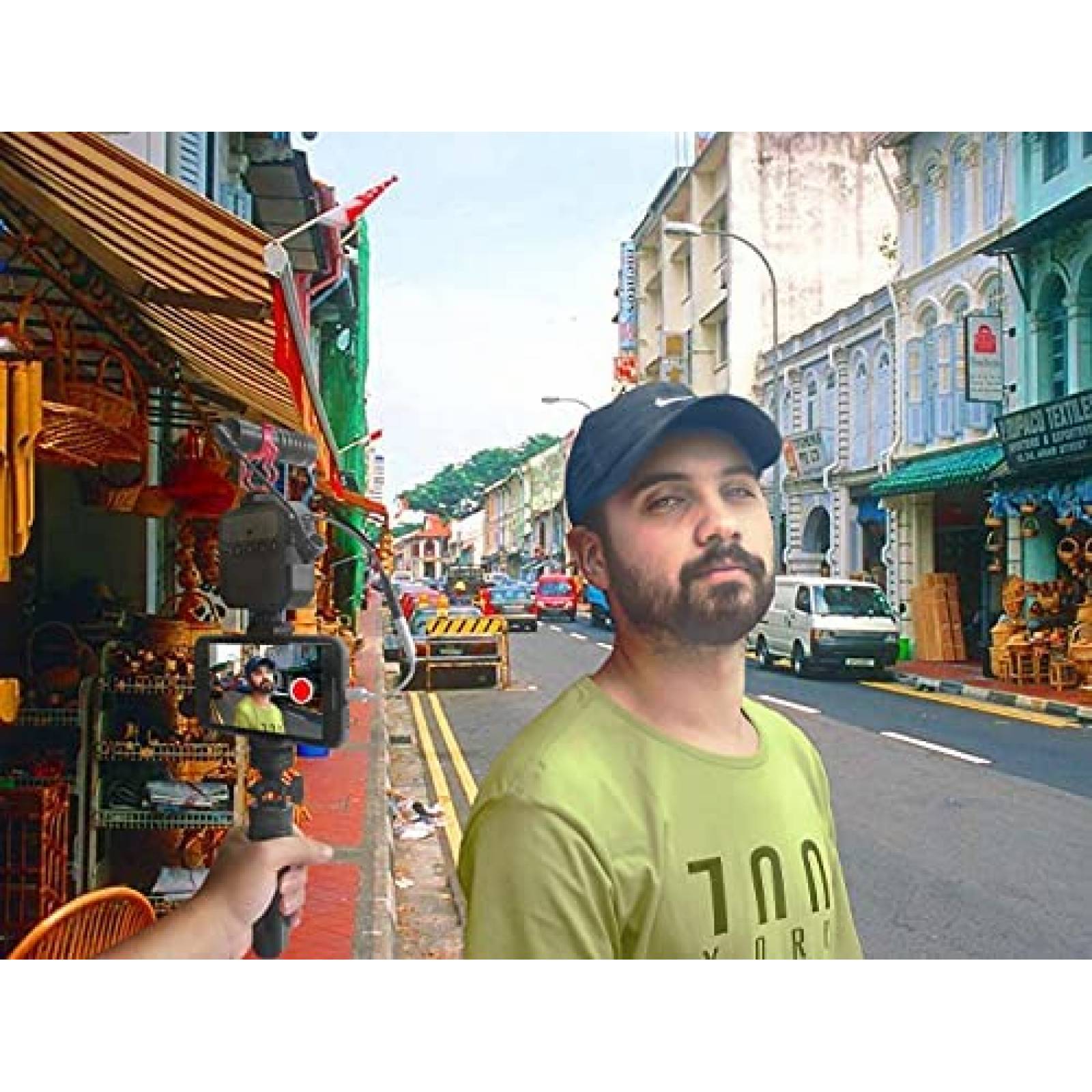 Microfono para Camara Adamantite con Accesorios -Negro