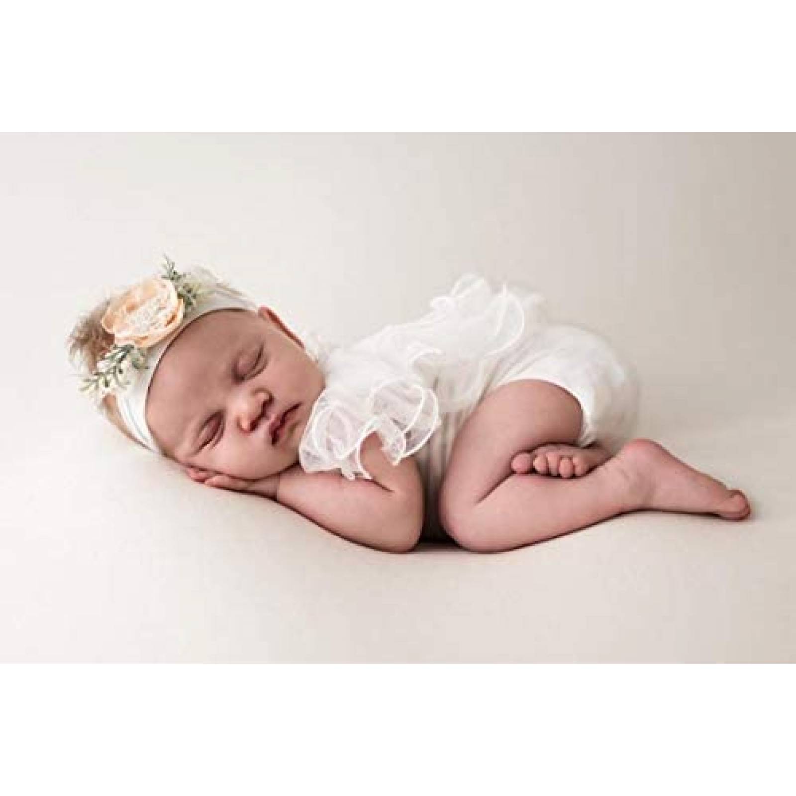 Ropa para Bebe AIFOTO para Sesion de Fotografia -Blanco