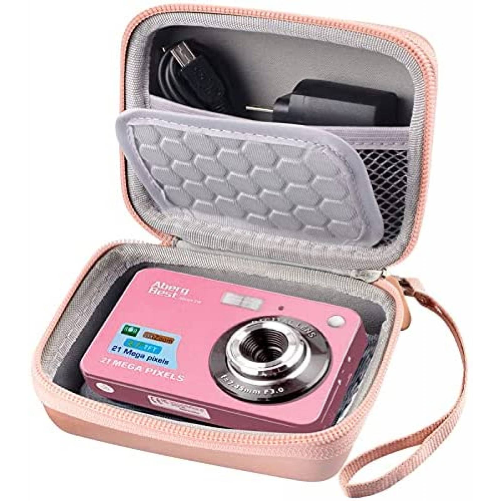 Estuche Boobowl para Camara AbergBest 21 Mega Pixels -Rosa