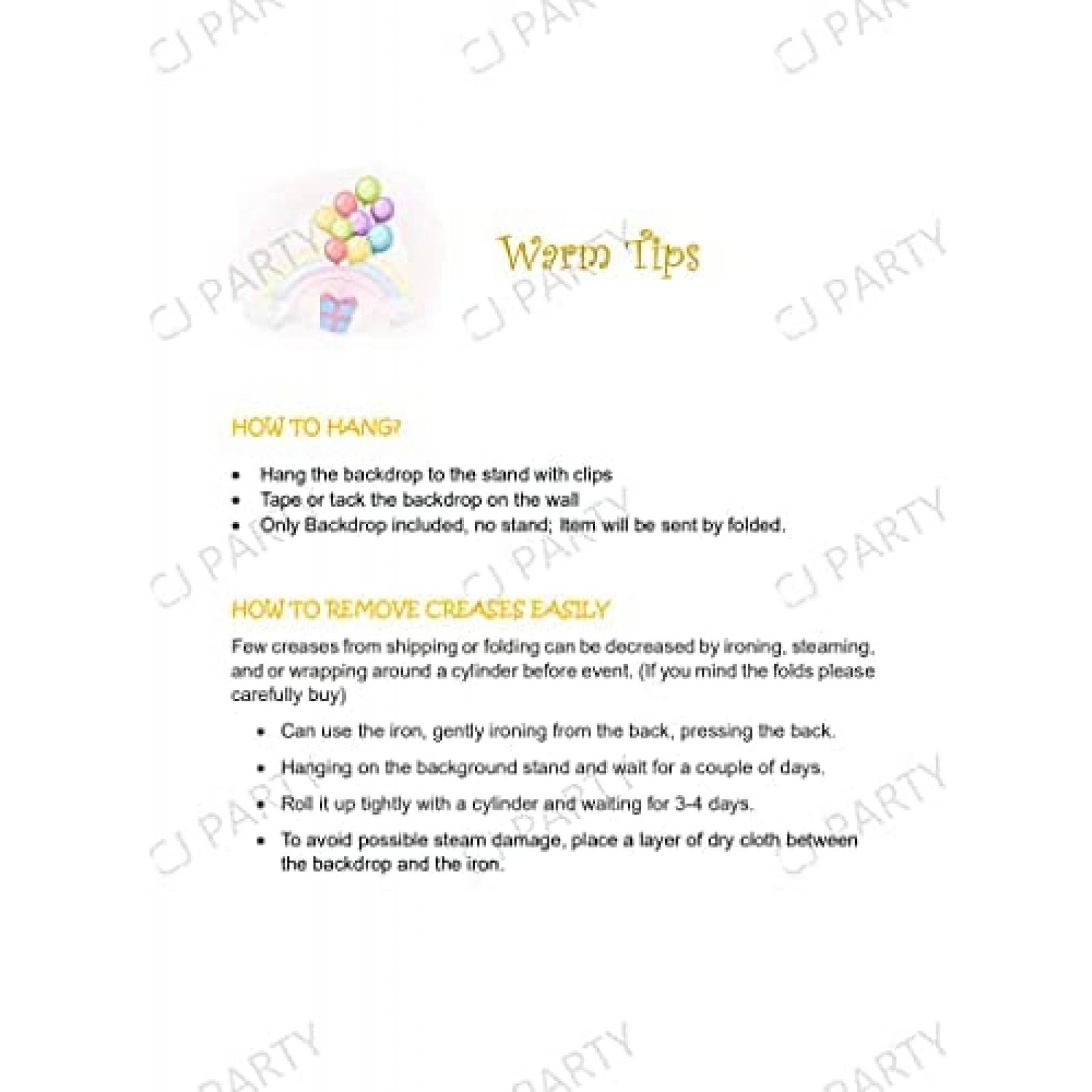 Fondo de fotos CJ Party Supplies de cumpleaos 7x5ft -Rojo