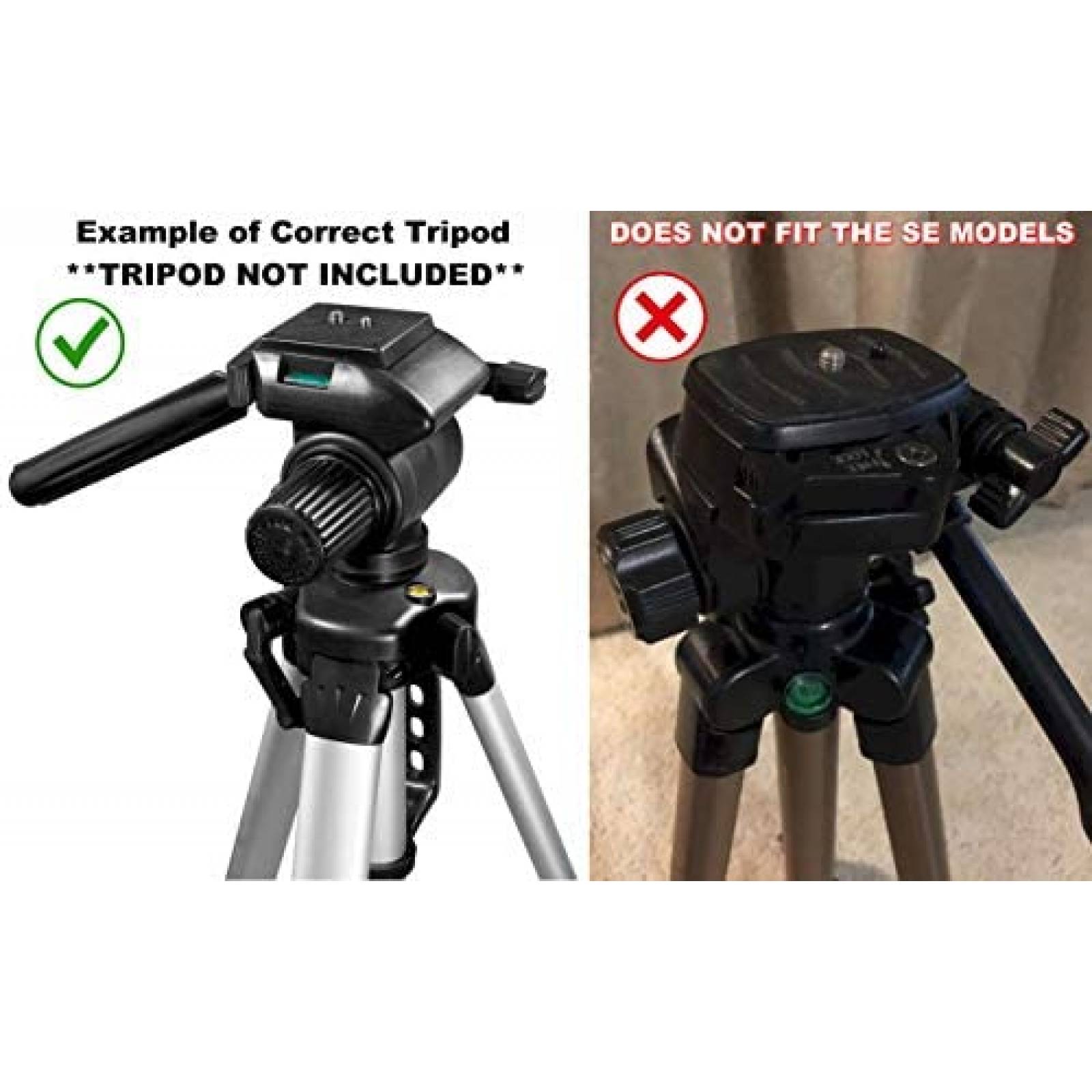 Soporte de Montaje DaVoice para Tripode Vivitar -Negro