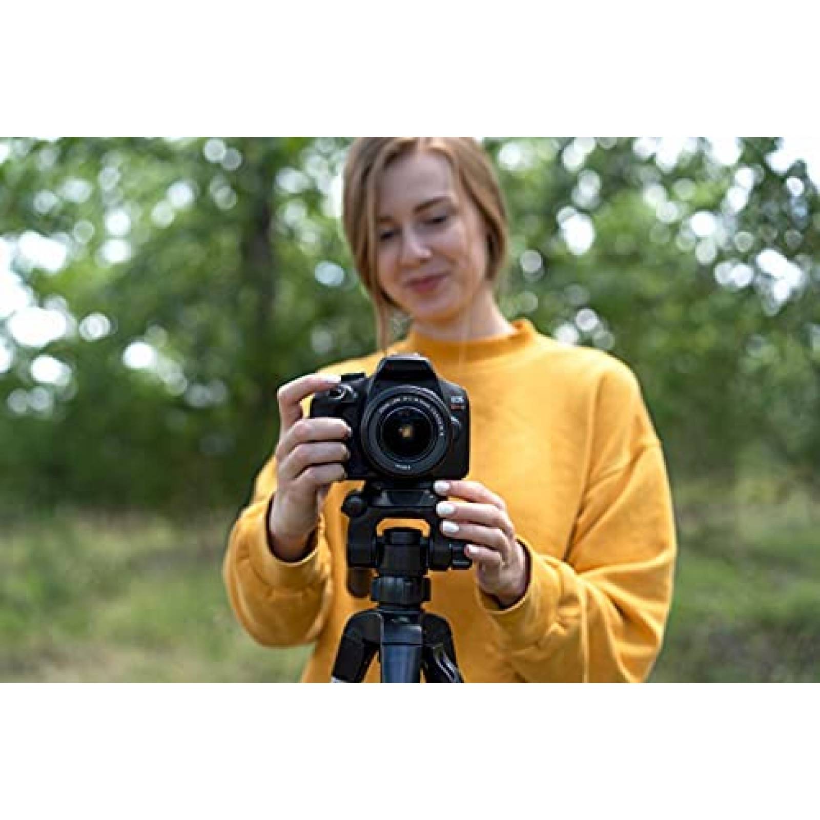 Soporte de Montaje DaVoice para Tripode Vivitar -Negro