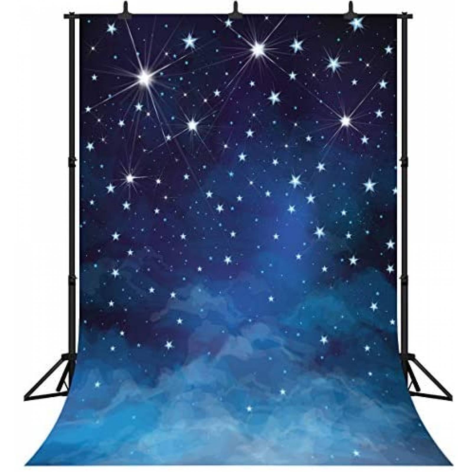 Telon DePhoto Star Filled Night Fondo Fotografico 5 x 7 ft