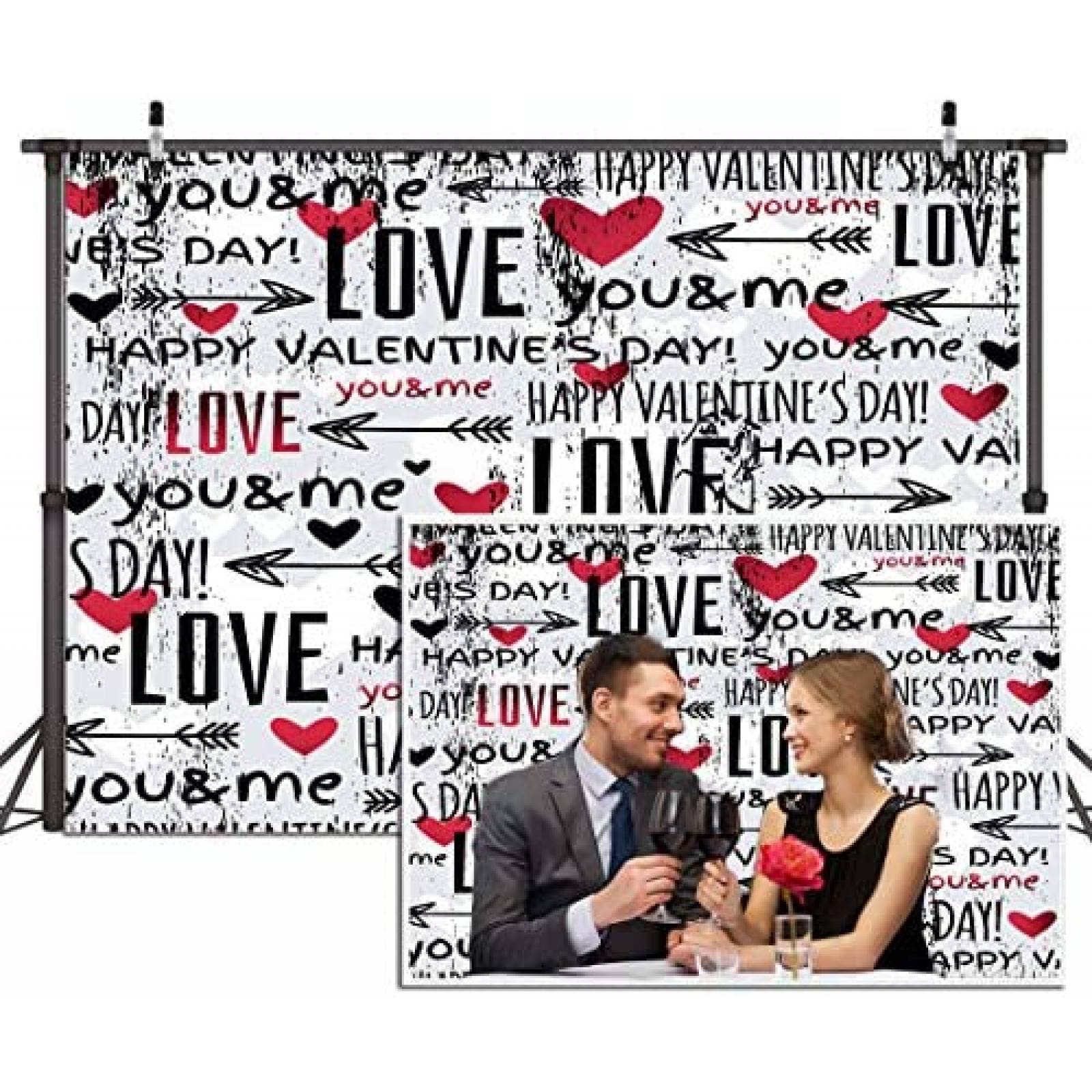 Fondo fotografico Dudaacvt San Valentin Decoracion Estudio